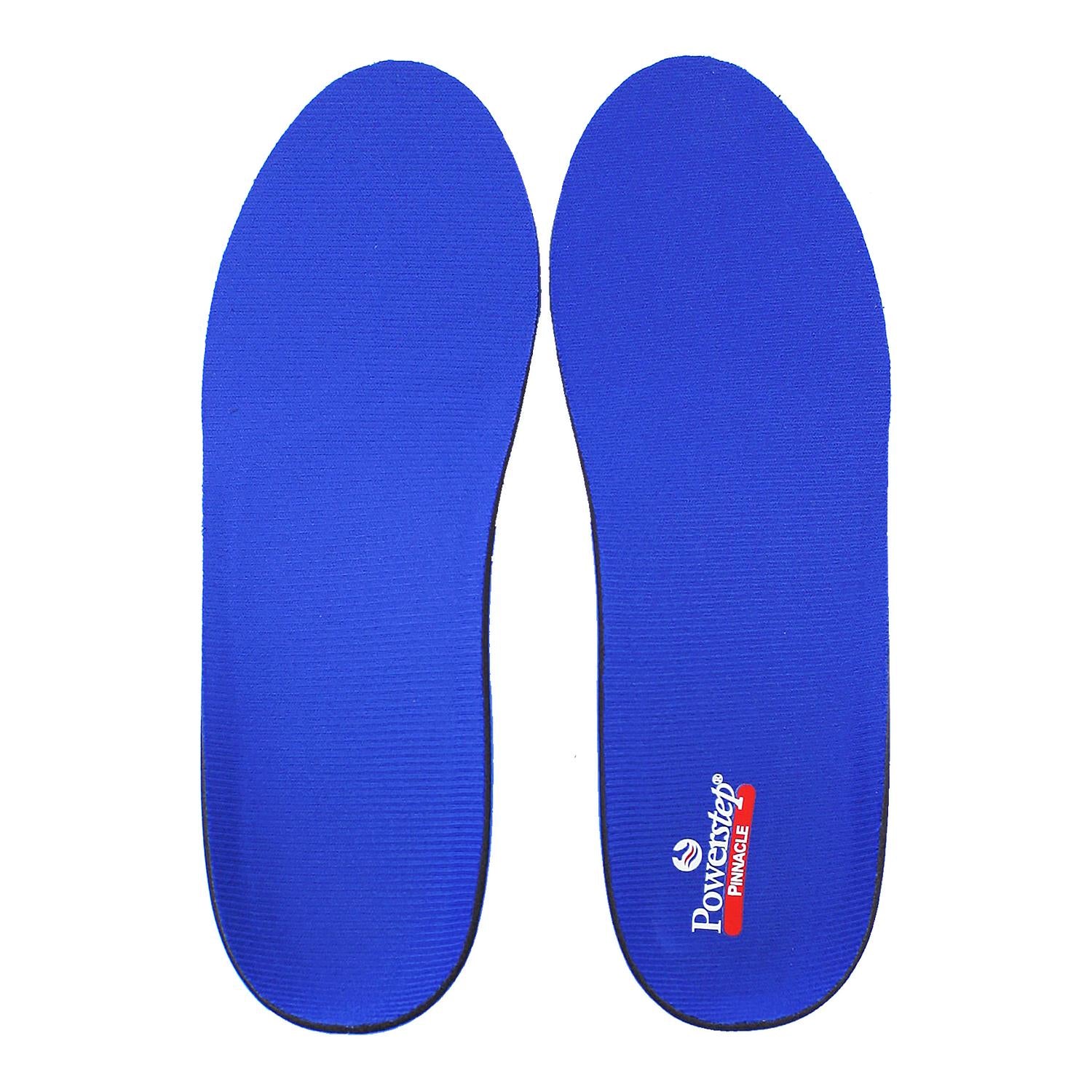 Unisex Powerstep Unisex Powerstep Pinnacle Full Length Insoles Blue Blue