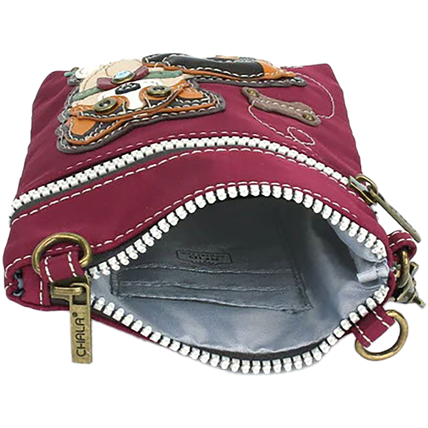 Chala Chala Corgi Cellphone Xbody Burgundy Synthetic Burgundy Synthetic