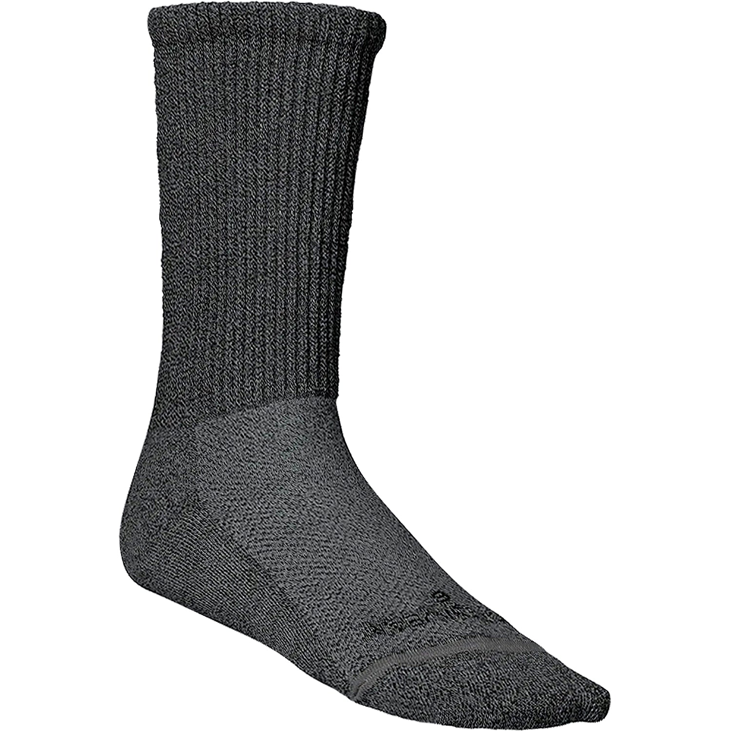 Unisex Incrediwear Unisex Incrediwear Circulation Crew Black Socks Black