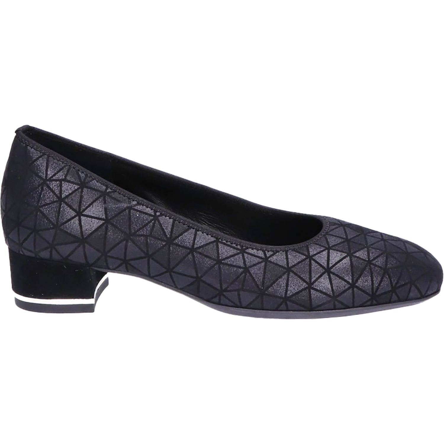 Womens Ara shoes Women's Ara Gabrielle SP Black Novelkid Suede Black Novelkid Suede