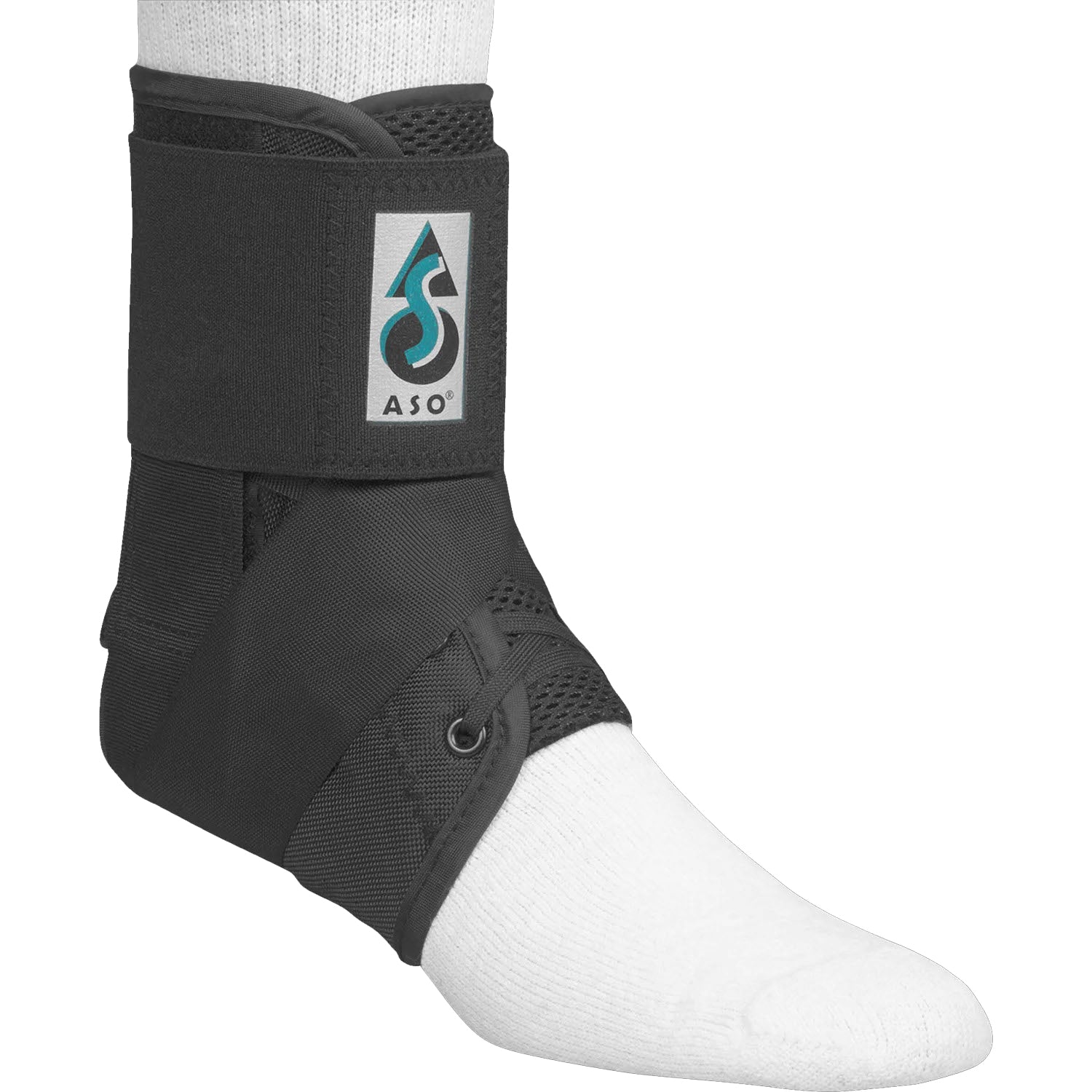 Unisex Med spec Unisex Med Spec ASO Ankle Stabilizing Orthosis XX-Large Black Black