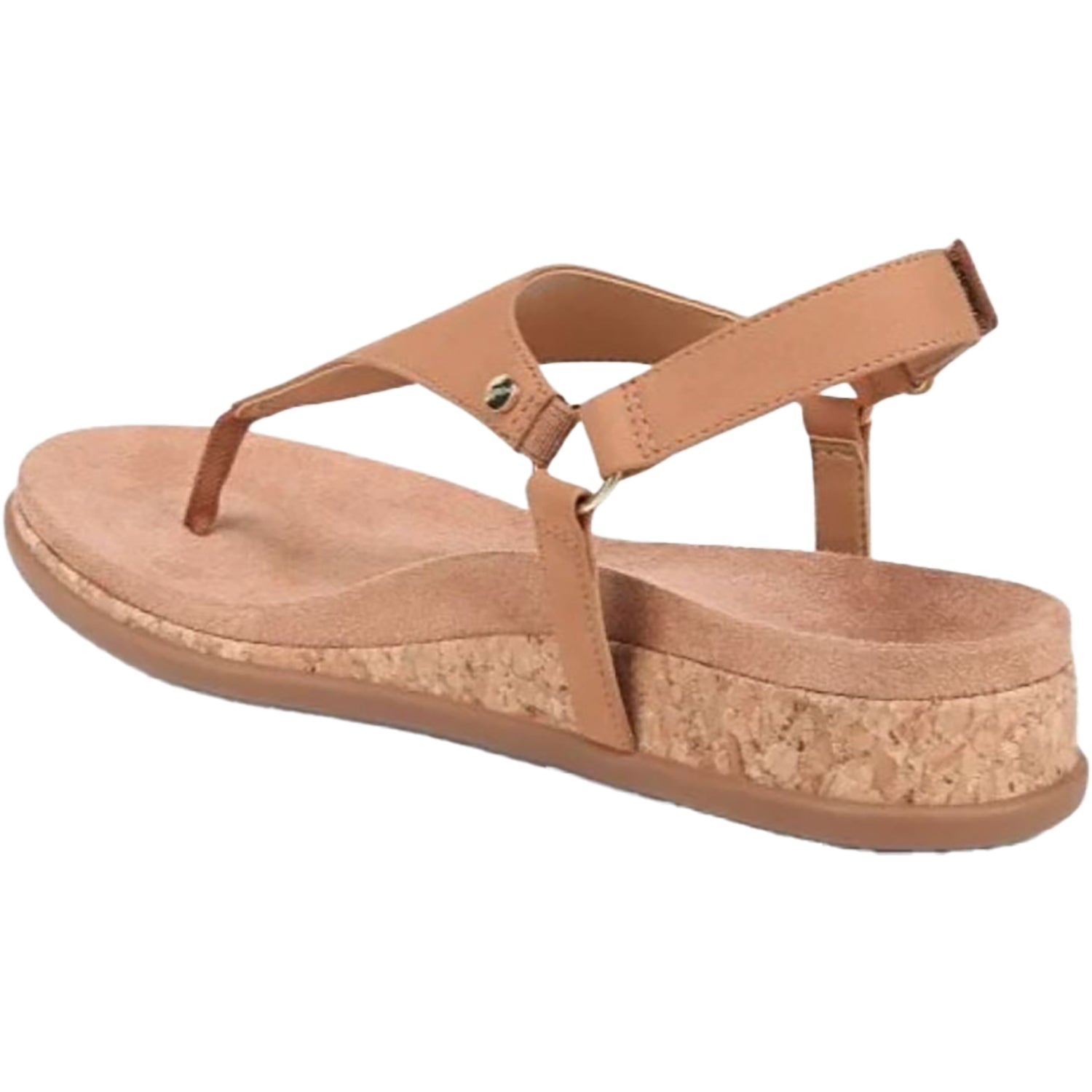 Womens Vionic Women's Vionic Kirra II Camel Nubuck Leather Camel Nubuck