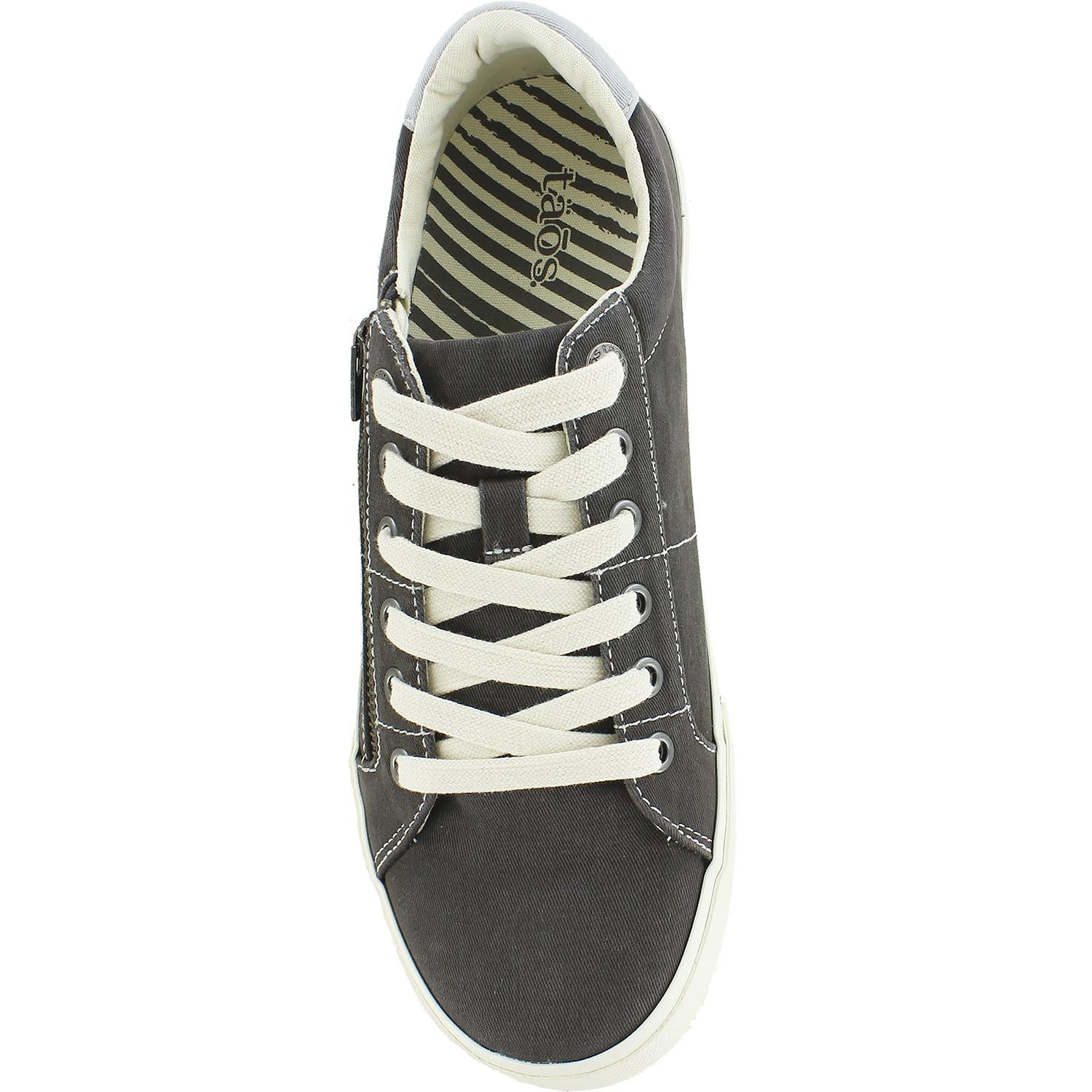 Womens Taos Women's Taos Z Soul Graphite/Light Grey Canvas Graphite/Light Grey Canvas