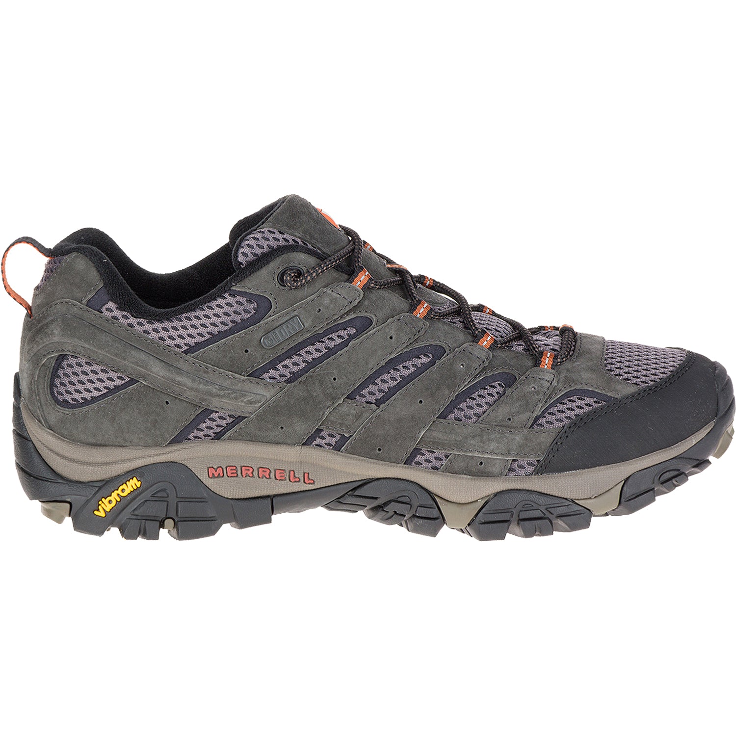Mens Merrell Men's Merrell Moab 2 Waterproof Beluga Suede Beluga Suede
