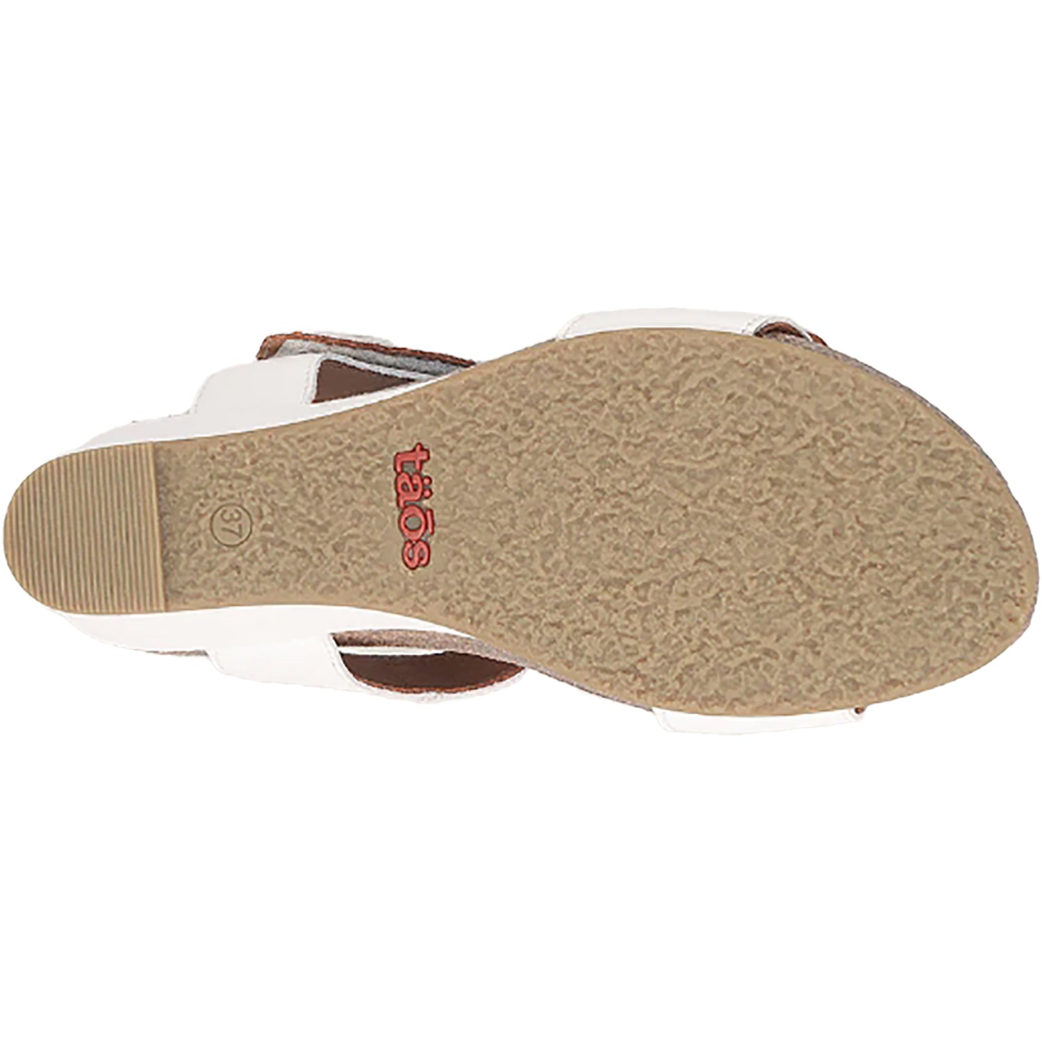 Womens Taos Women's Taos Carousel 3 White Leather White Leather