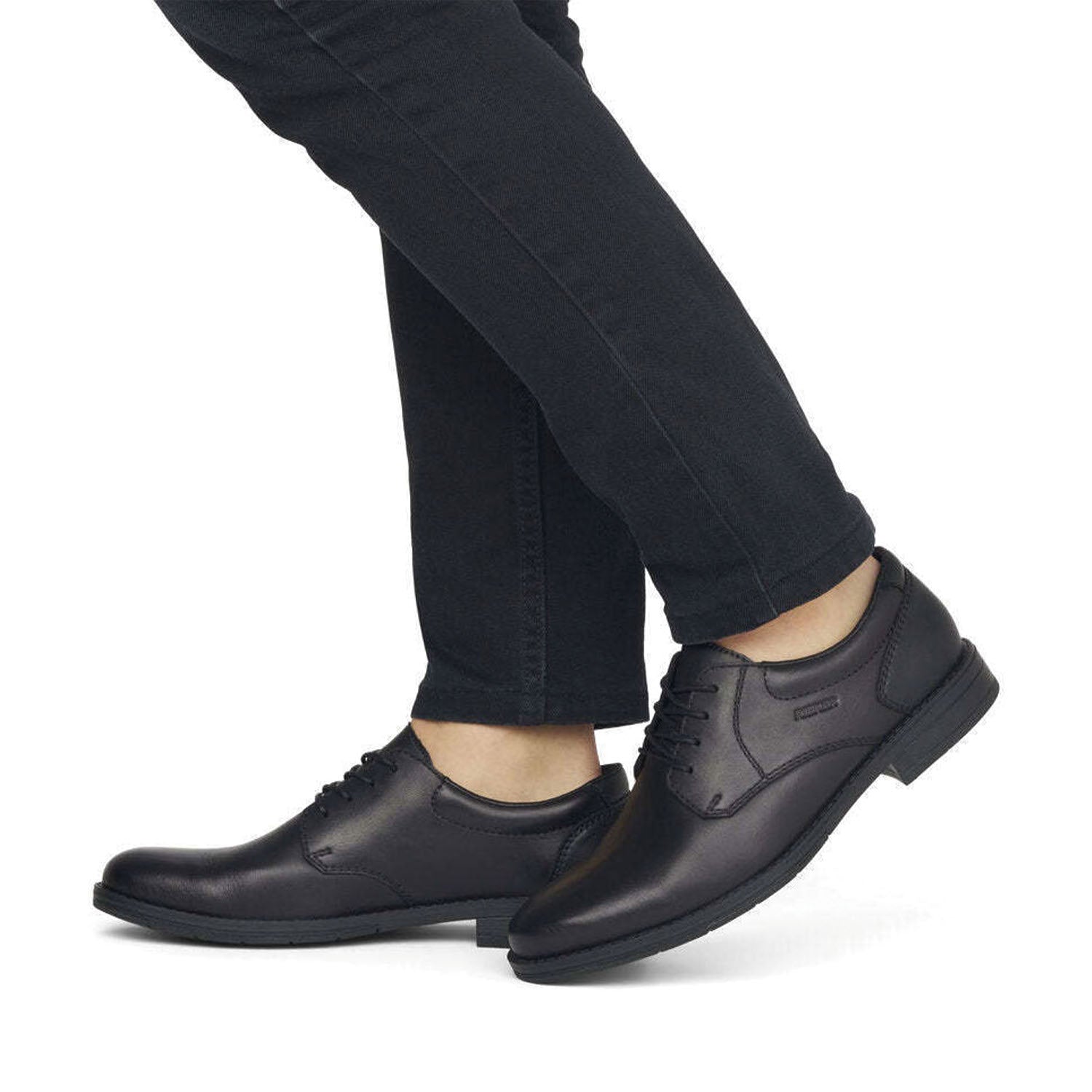 Mens Rieker Men's Rieker 10304-00 Dominik 04 Nero/Black Nero/Black