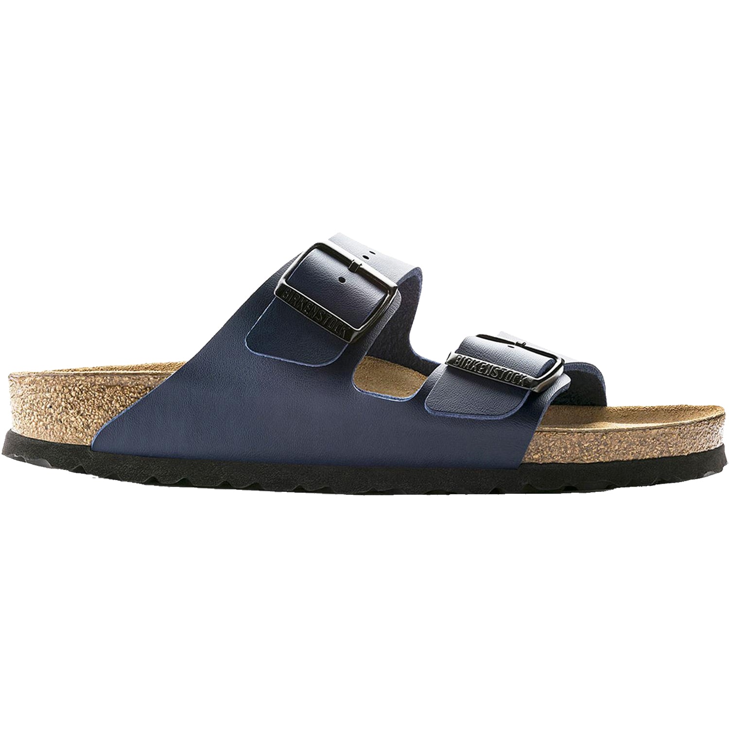 Unisex Birkenstock Unisex Birkenstock Arizona Soft Footbed Blue Birko-Flor Blue Birko-Flor