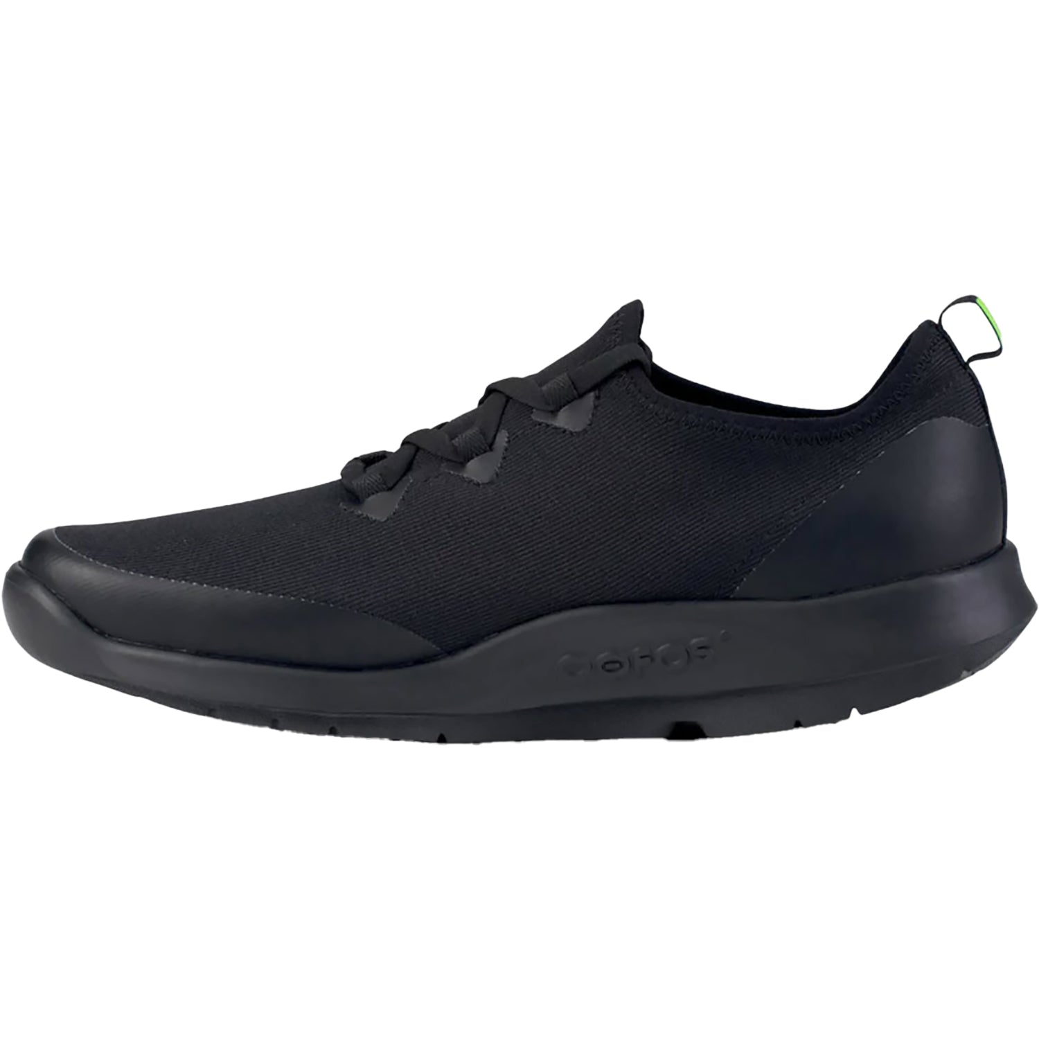 Womens Oofos Women's OOFOS OOMG Sport LS Black/Black Mesh Black/Black Mesh