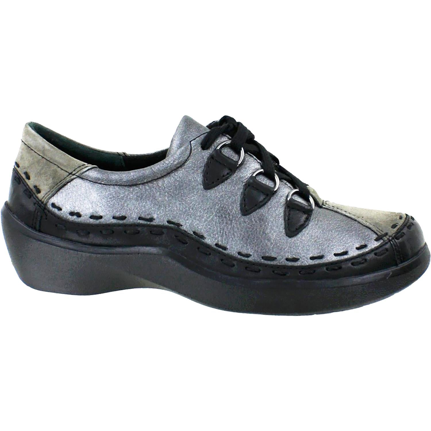Womens Ziera Women's Ziera Allsorts Black/Slate/Pewter Leather Black/Slate/Pewter Leather