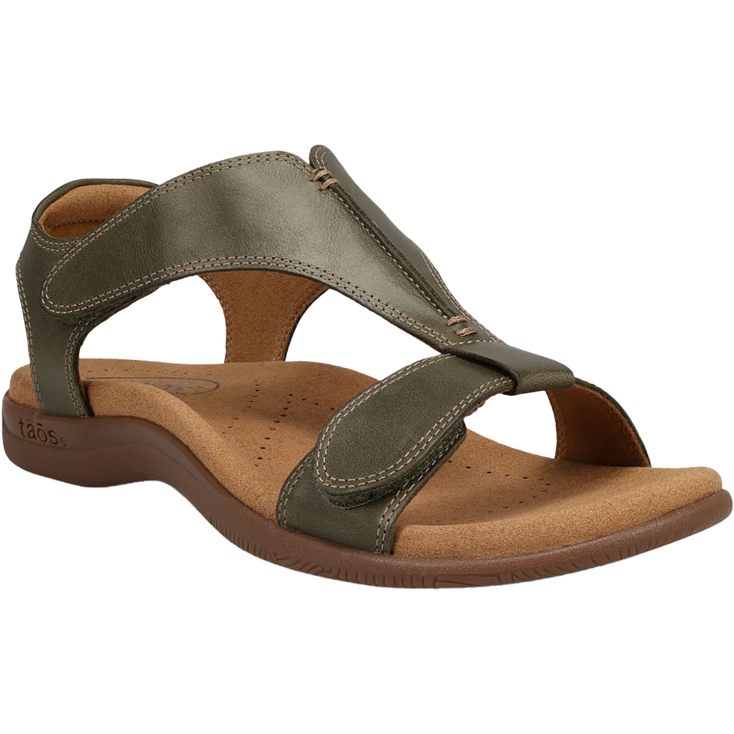 Womens Taos Women's Taos The Show Olive Leather Olive Leather