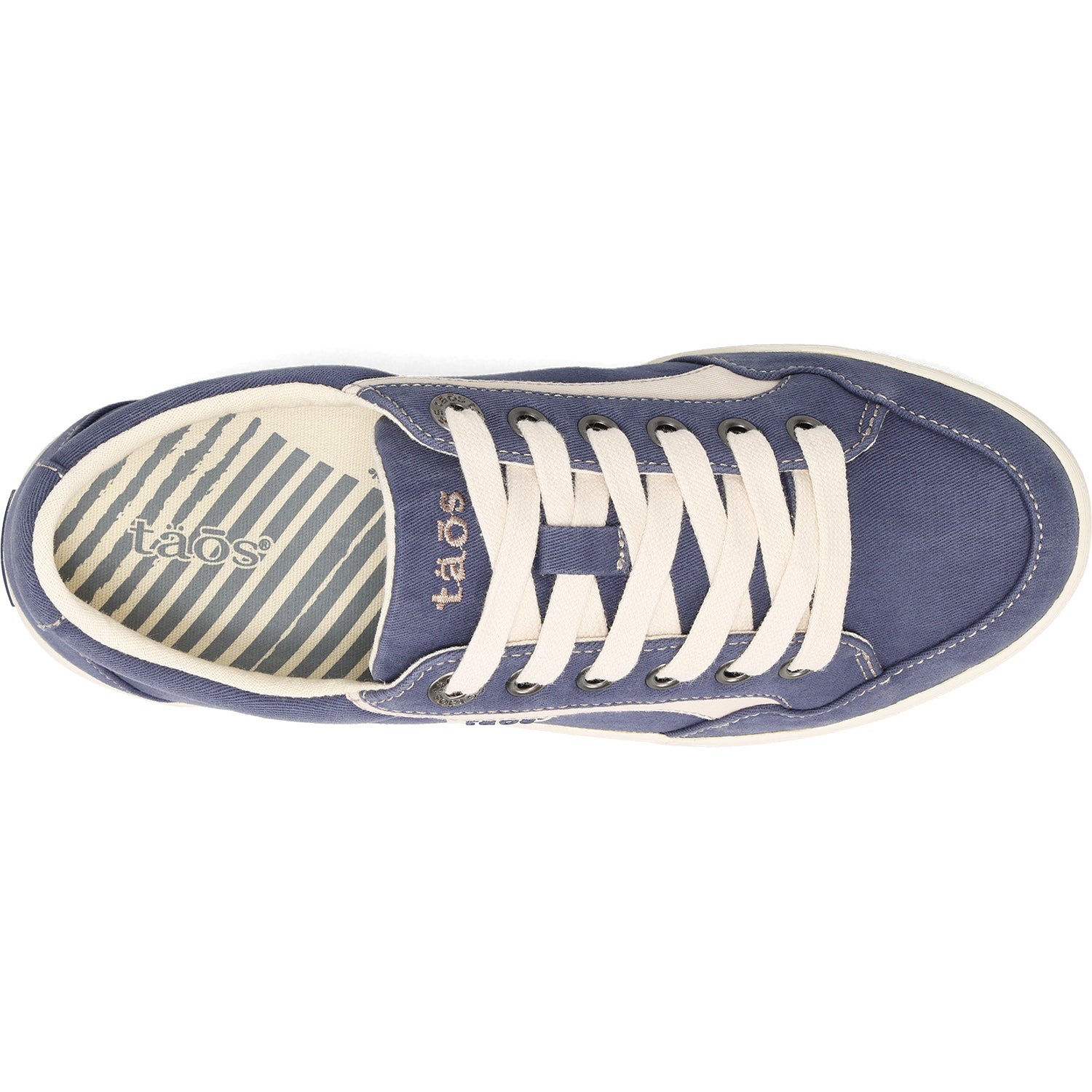 Womens Taos Women's Taos Shooting Star Indigo/Beige Vintage Canvas Indigo/Beige Vintage Canvas