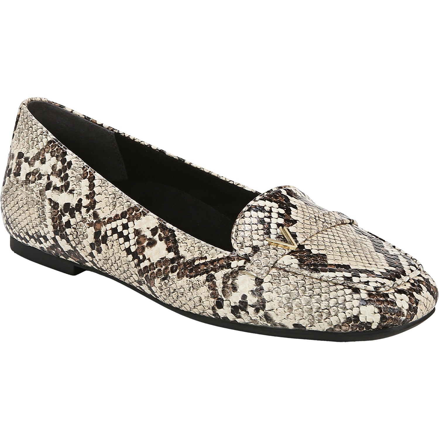 Womens Vionic Women's Vionic Hayes Ivory Multi Snake Embossed Leather Ivory Multi Snake Embossed Leather
