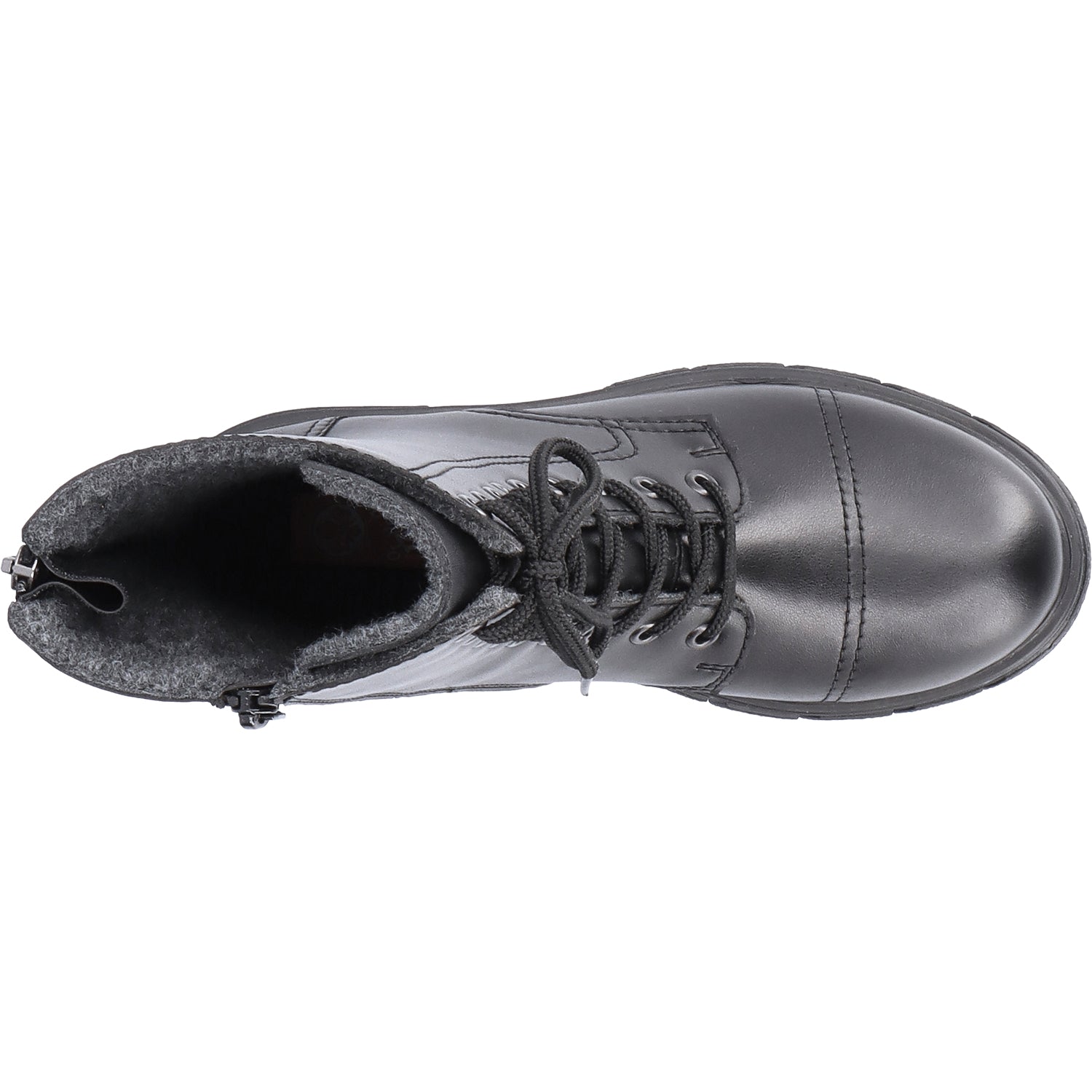 Womens Rieker Women's Rieker Z9107-00 Tora 07 Black Leather Black Leather