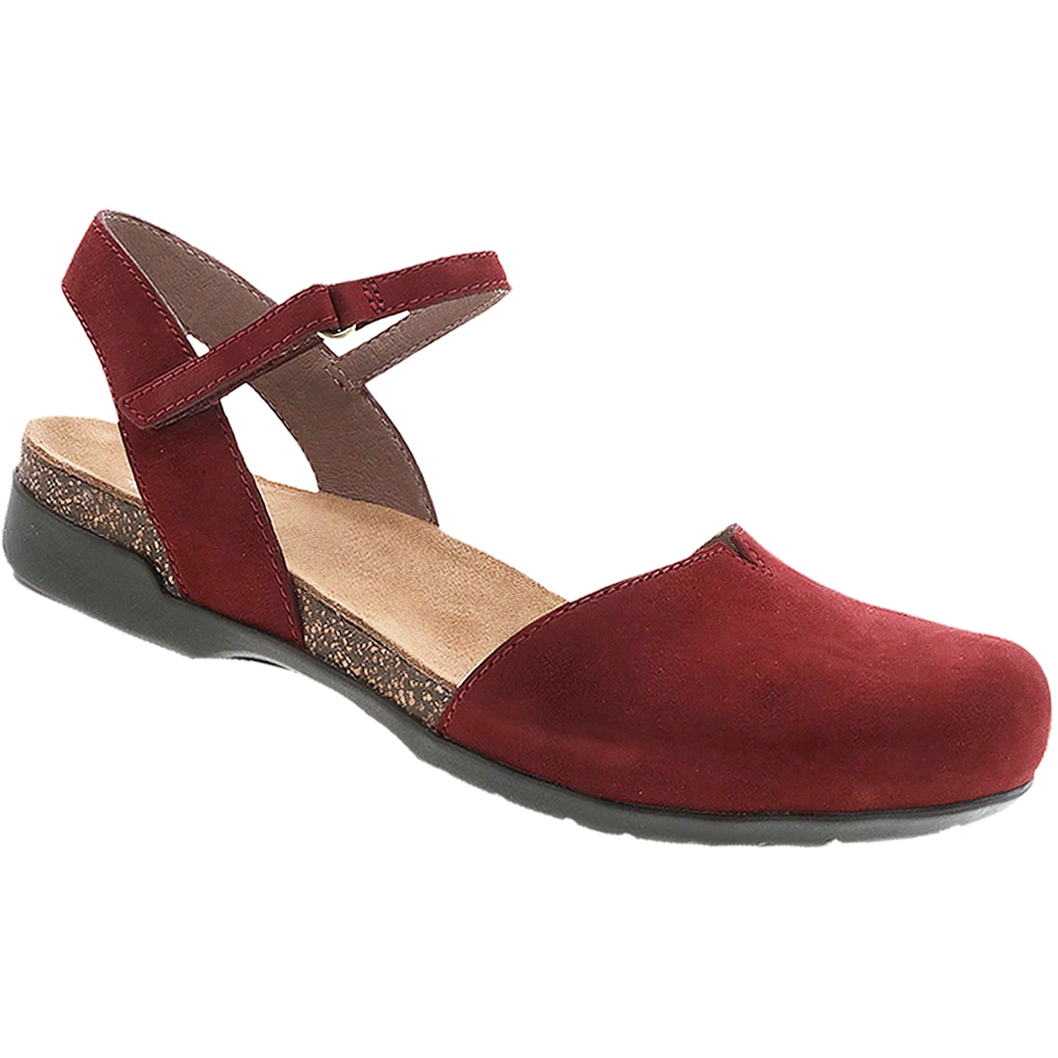 Womens Dansko Women's Dansko Rowan Cinnabar Nubuck Cinnabar Nubuck