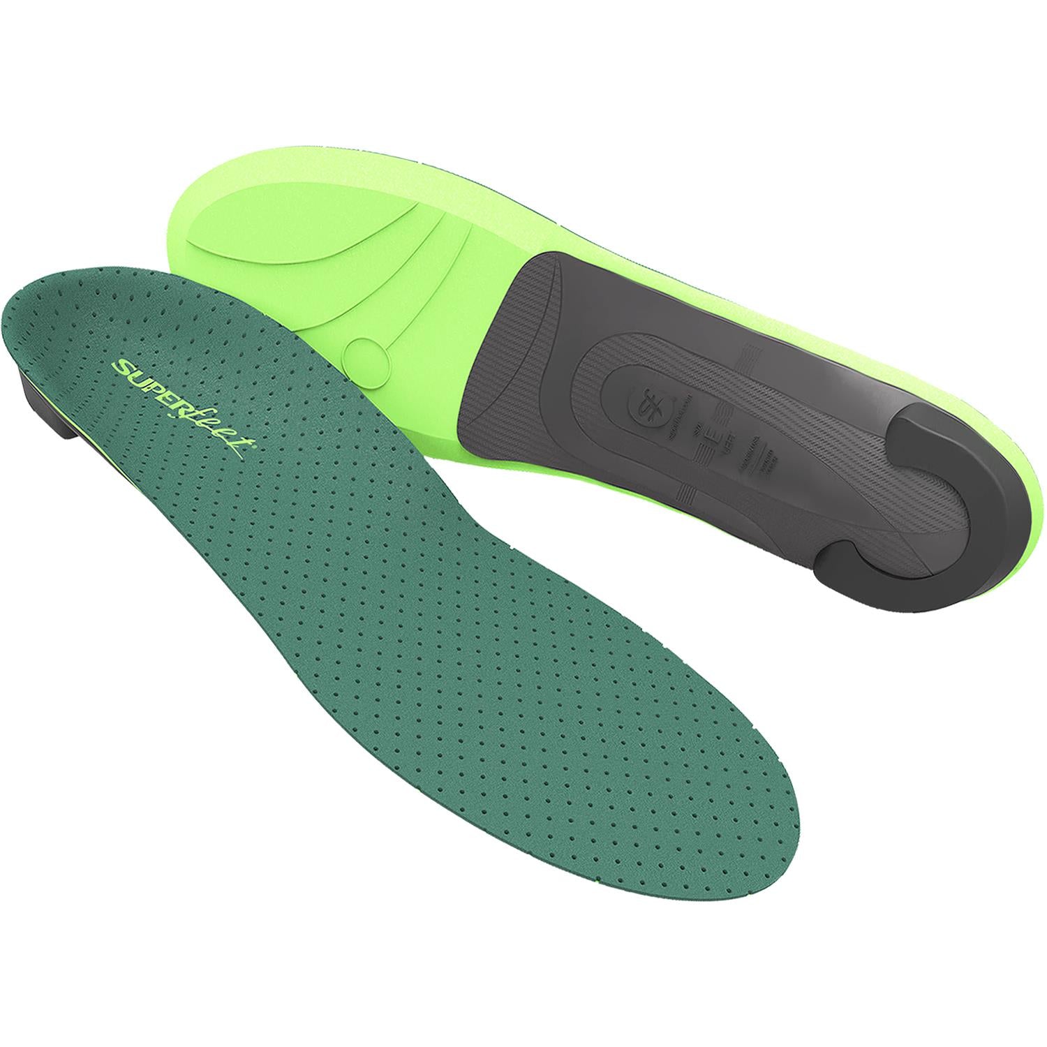 Unisex Superfeet Unisex Superfeet Casual Pain Relief Insoles Green