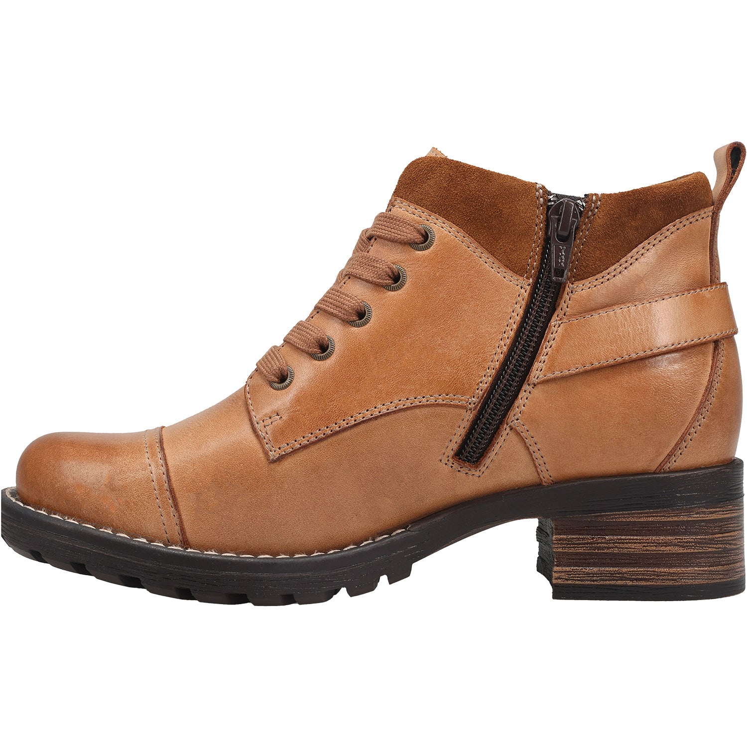 Womens Taos Women's Taos Mini Crave Caramel Leather Caramel Leather