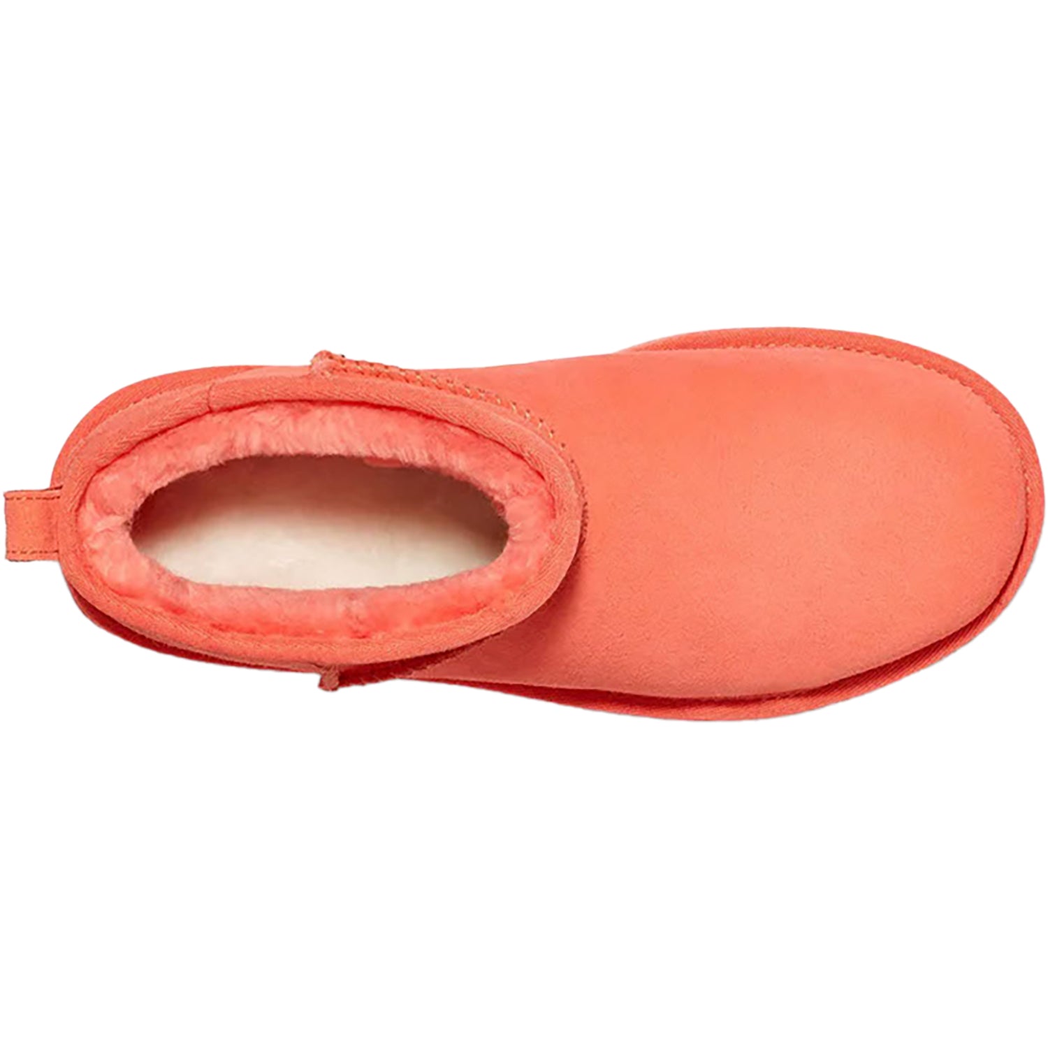 Womens Ugg Women's UGG Classic Mini Platform Vibrant Coral Suede Vibrant Coral Suede