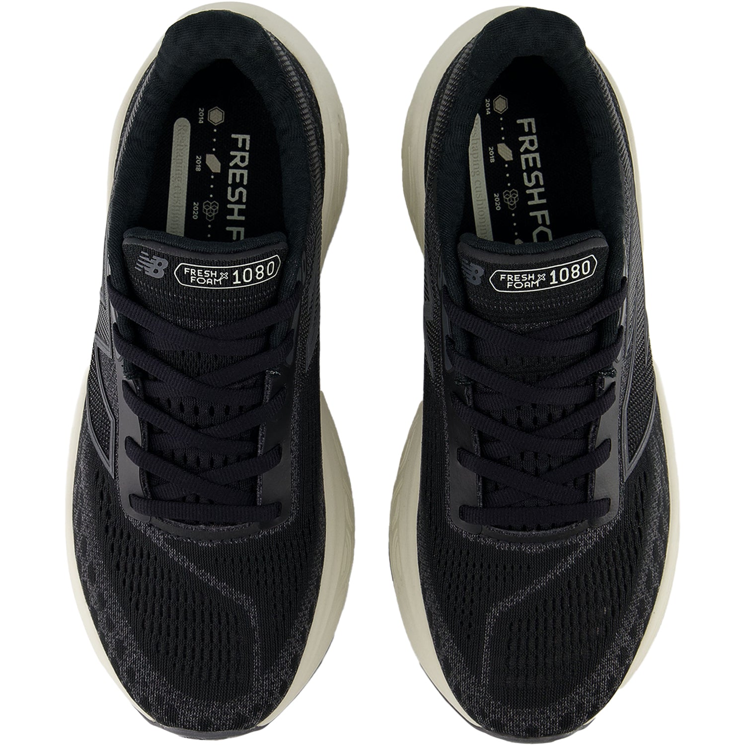 Womens New balance Women's New Balance W1080B14 Black\Phantom\Sea Salt Mesh Black/Phantom/Sea Salt