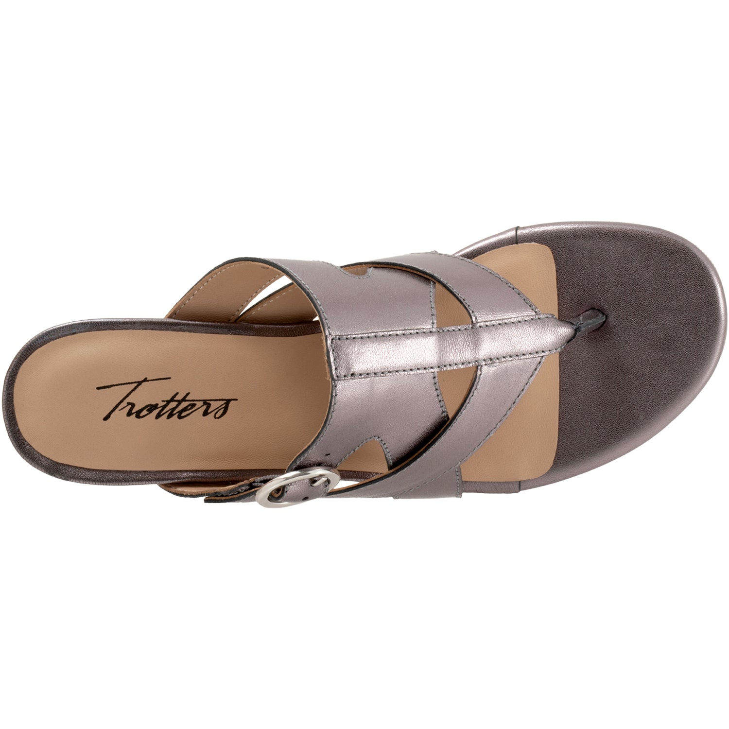 Womens Trotters Women's Trotters Nikki Pewter Pewter