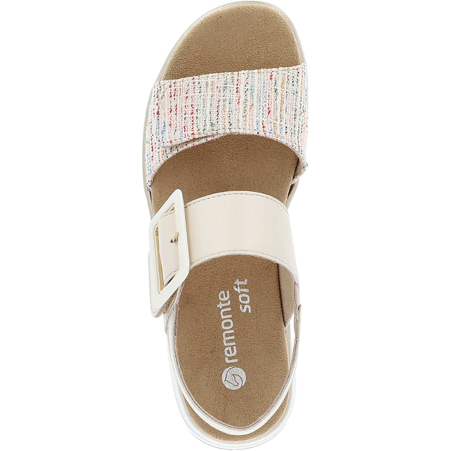 Womens Remonte Women's Remonte D1J53-60 Jocelyn 53 Weiss Multi/Porzellan Leather Weiss Multi/Porzellan Leather