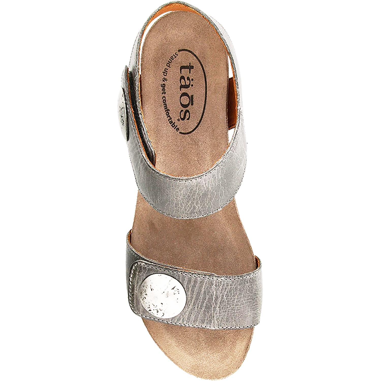 Womens Taos Women's Taos Carousel 2 Graphite Leather Graphite Leather