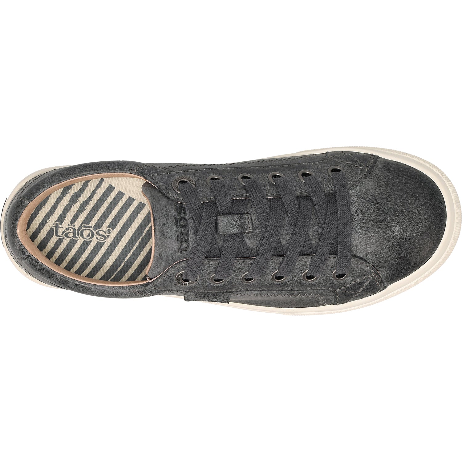 Womens Taos Women's Taos Plim Soul Lux Steel Leather Steel Leather