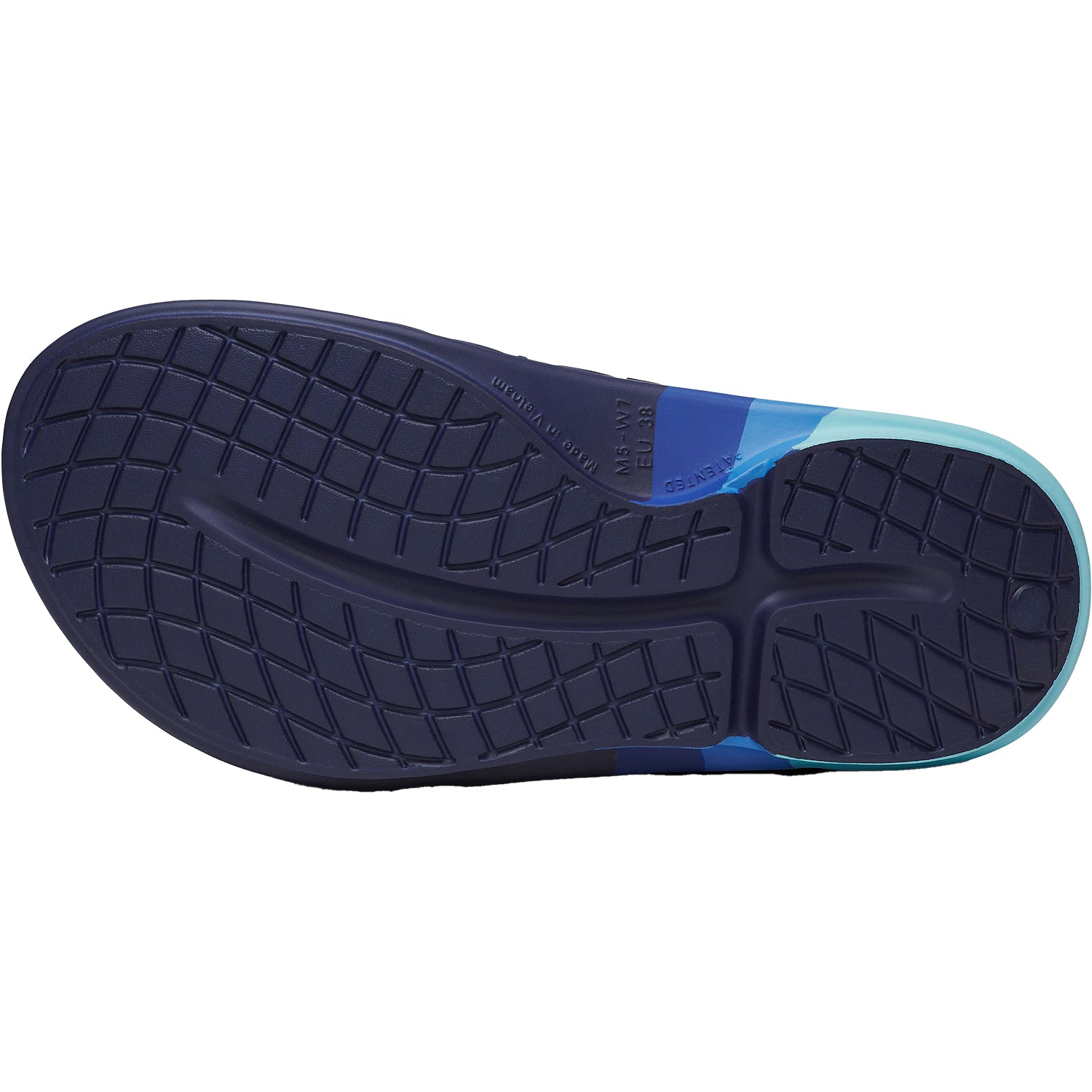 Unisex Oofos Unisex OOFOS OOahh Sport Flex Limited Slide Sky Rally Synthetic Sky Rally Synthetic