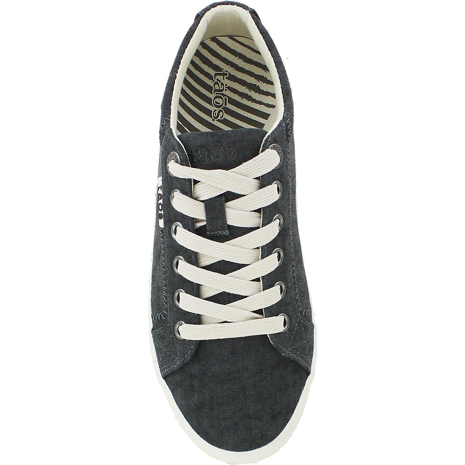 Womens Taos Women's Taos Star Charcoal Washed Canvas Charcoal Washed Canvas