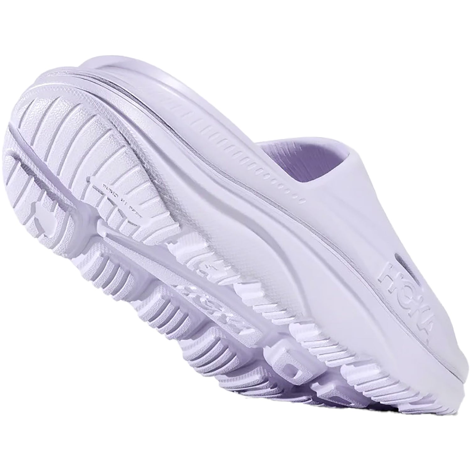Unisex Hoka one one Unisex Hoka Ora Recovery Slide 3 Ether/Ether EVA Ether/Ether EVA