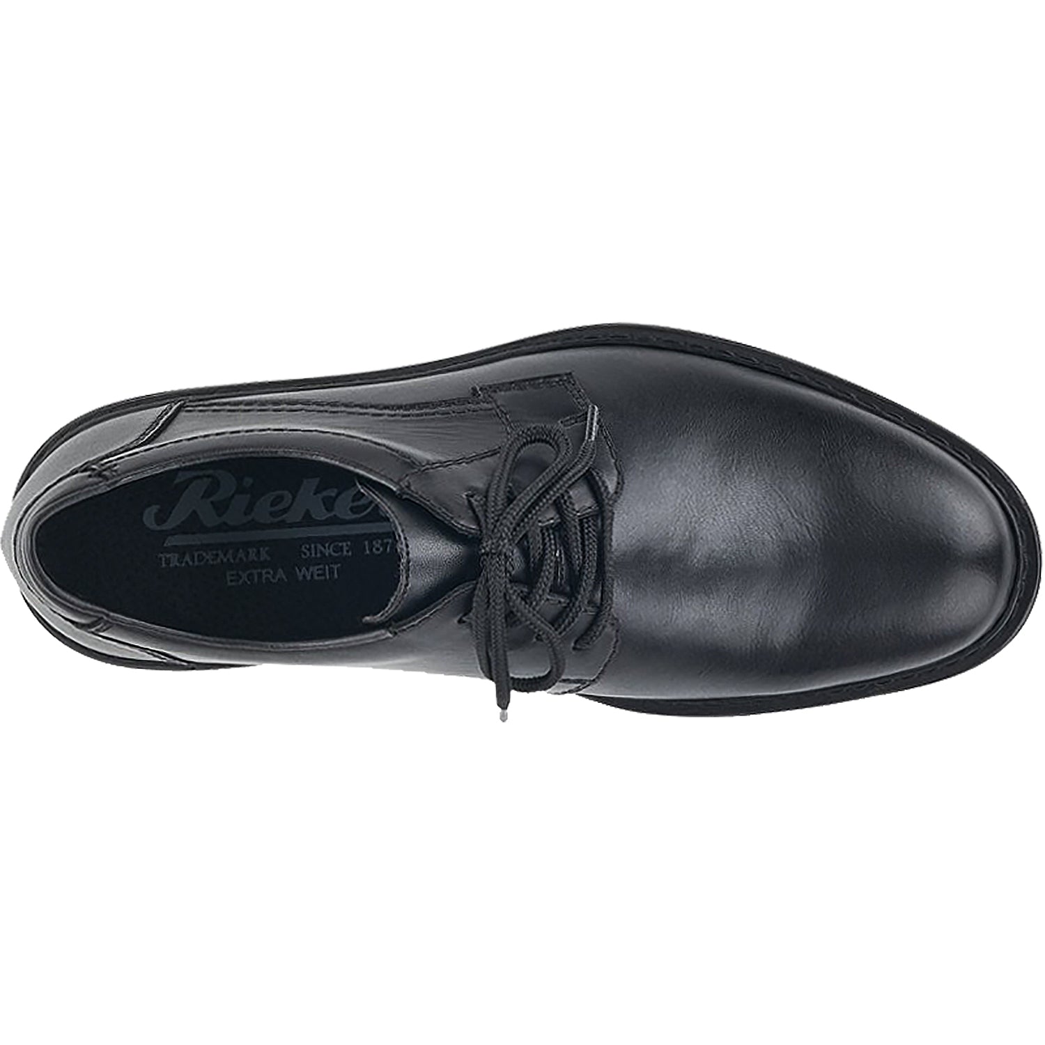 Mens Rieker Men's Rieker 17627-00 Dustin 27 Black Leather Black Leather