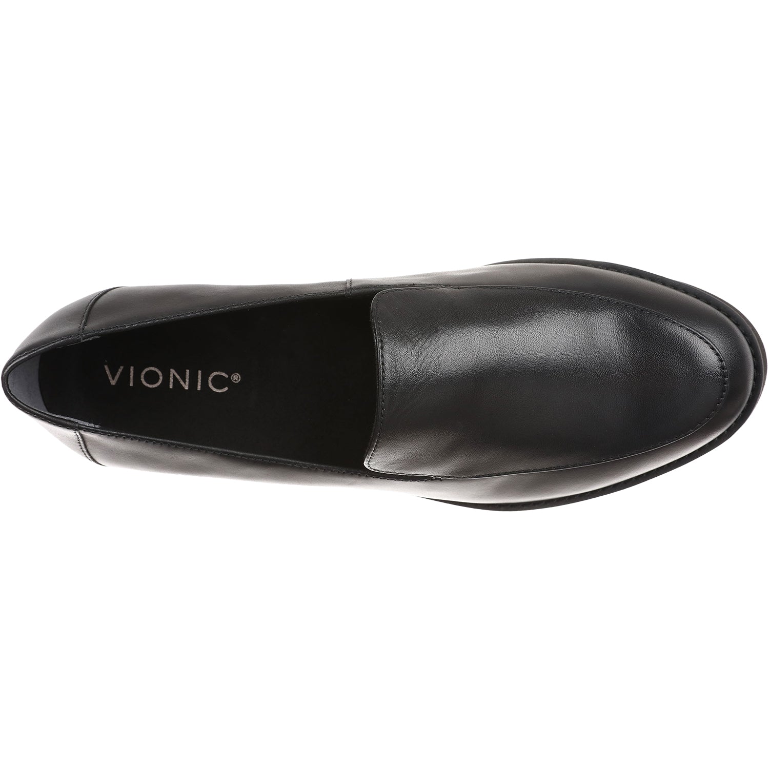 Womens Vionic Women's Vionic Kensley Black Leather Black Leather