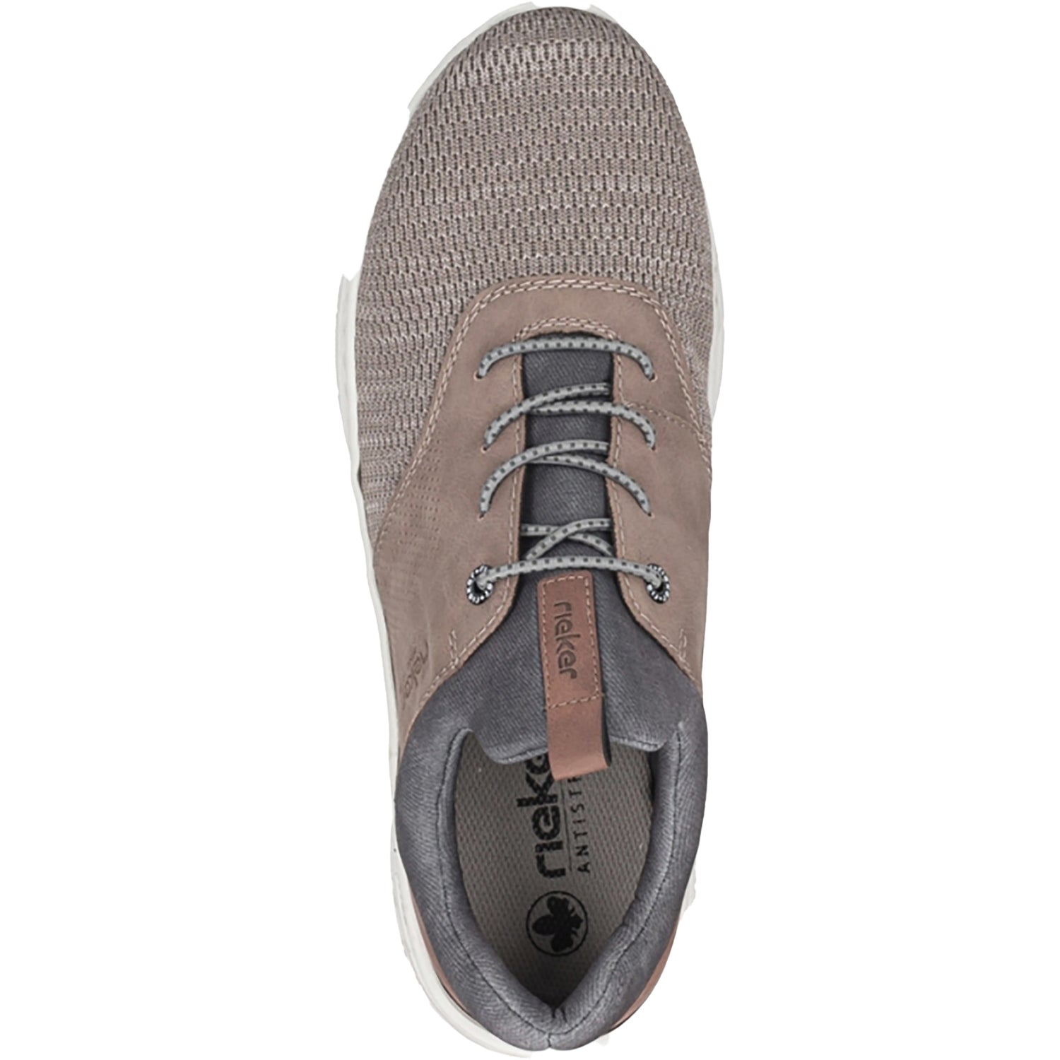Mens Rieker Men's Rieker 13150-64 Kiesel/Fango/Nuss/Rauch Synthetic Kiesel/Fango/Nuss/Rauch Synthetic