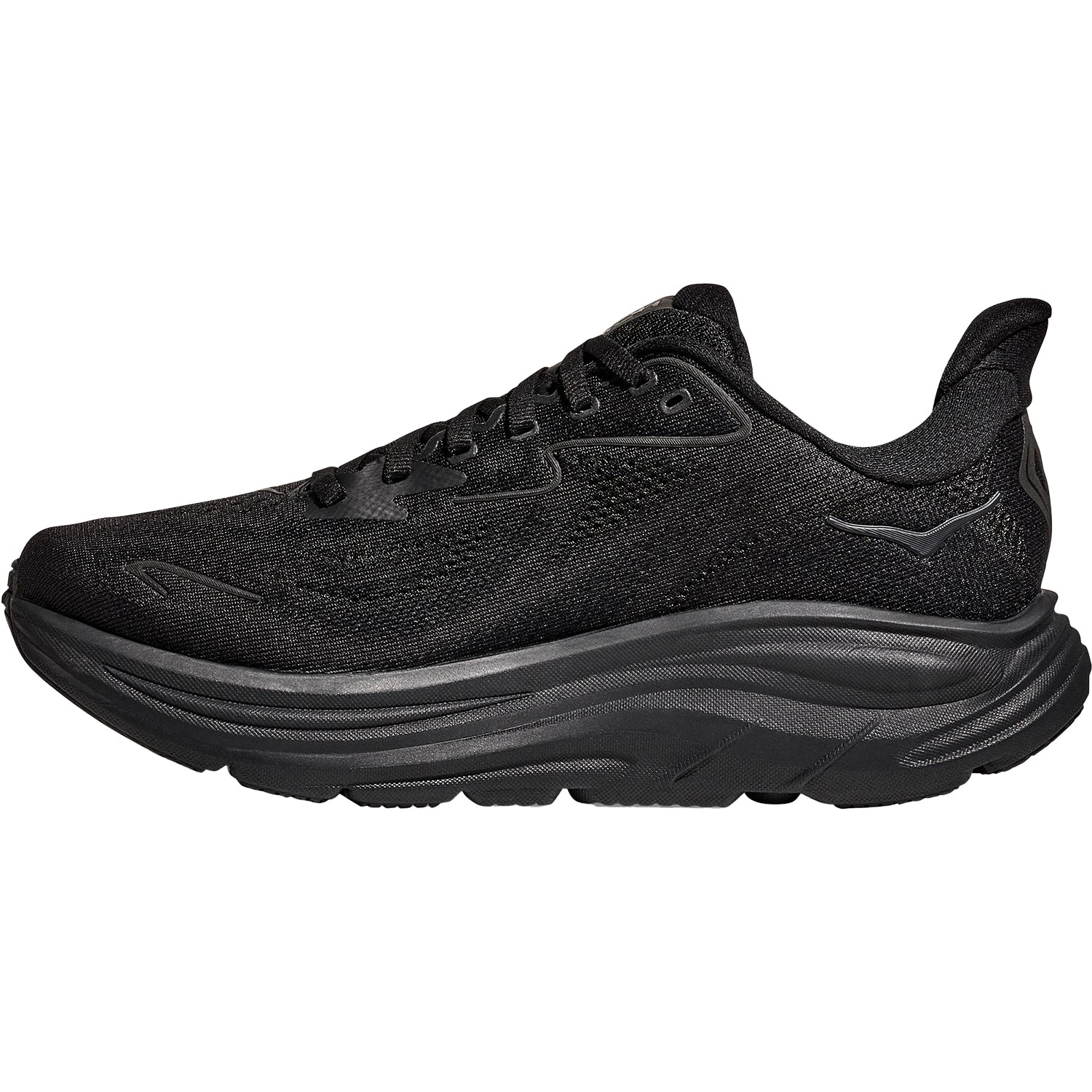Womens Hoka one one Women's Hoka Clifton 10 Black/Black Black/Black