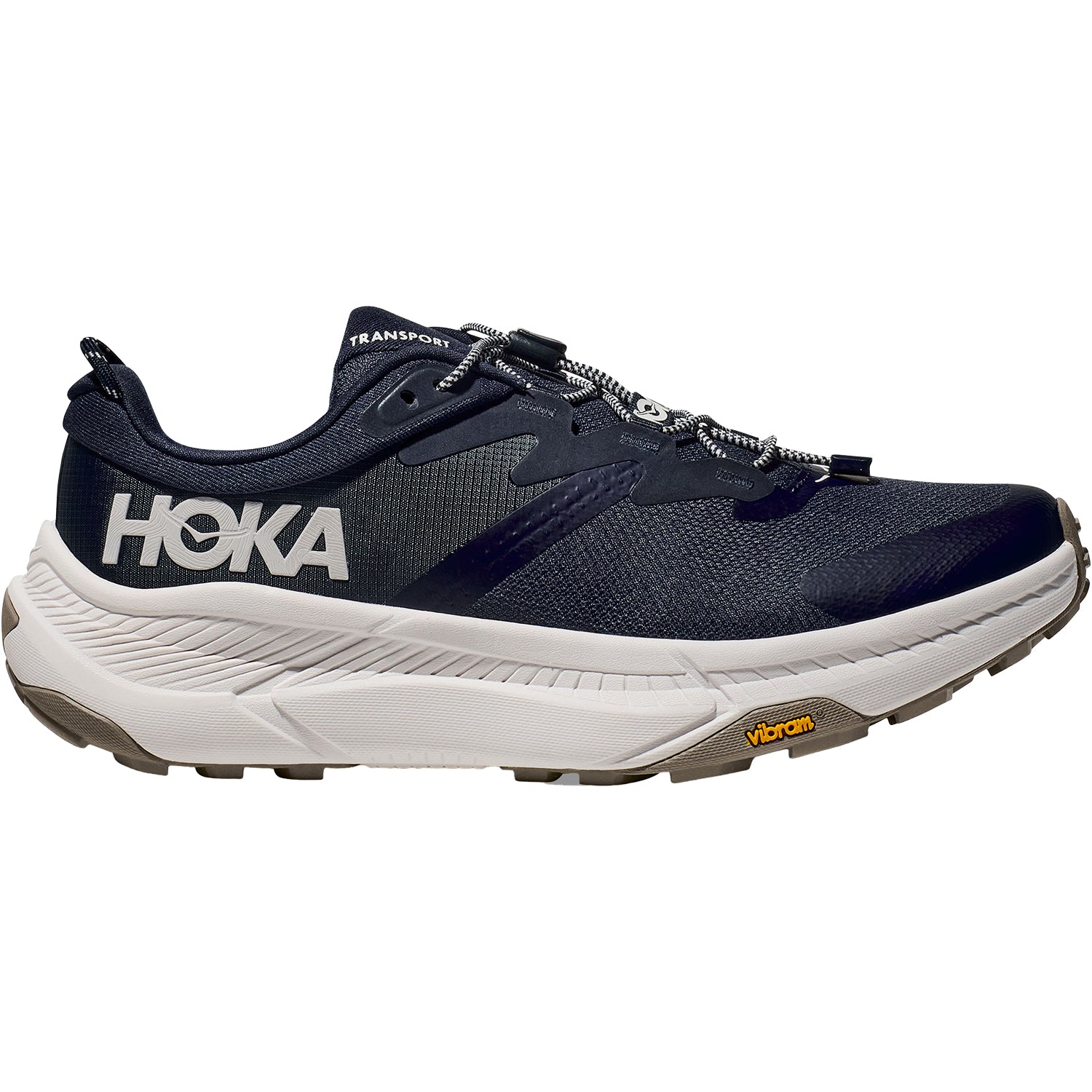 Mens Hoka one one Men's Hoka Transport Varsity Navy/White Mesh Varsity Navy/White Mesh