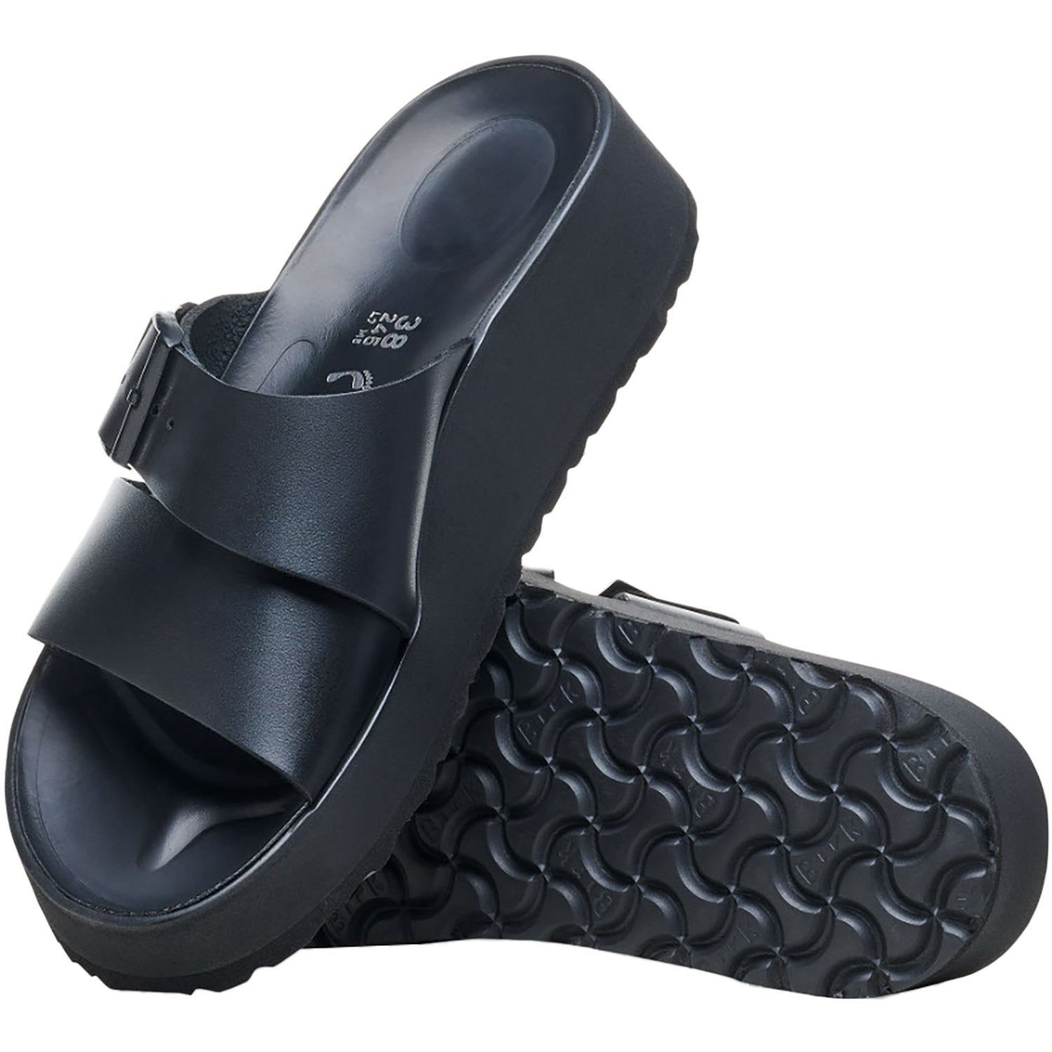 Womens Birkenstock Women's Birkenstock Papillio Almina Black Leather Black Leather