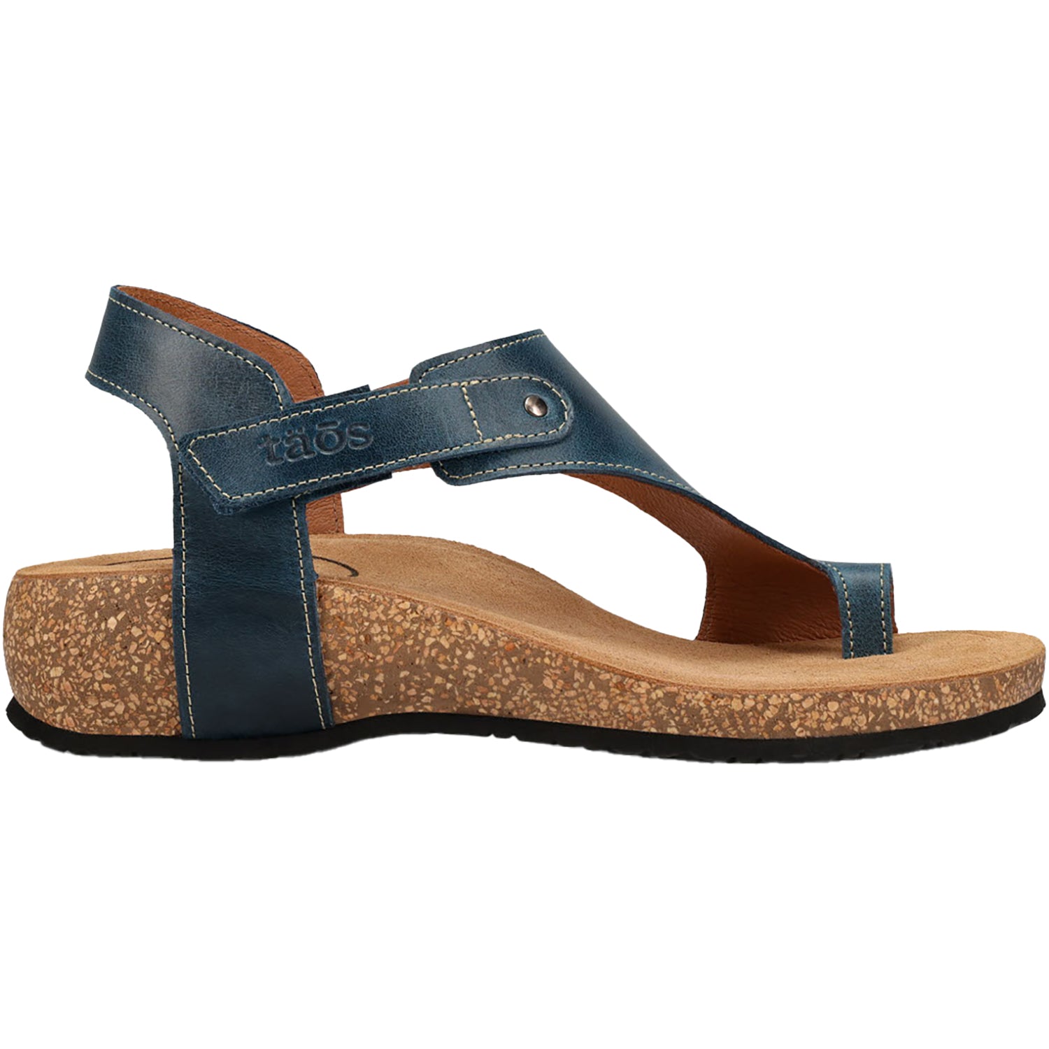 Womens Taos Women's Taos Fame Petrol Blue Leather Petrol Blue Leather