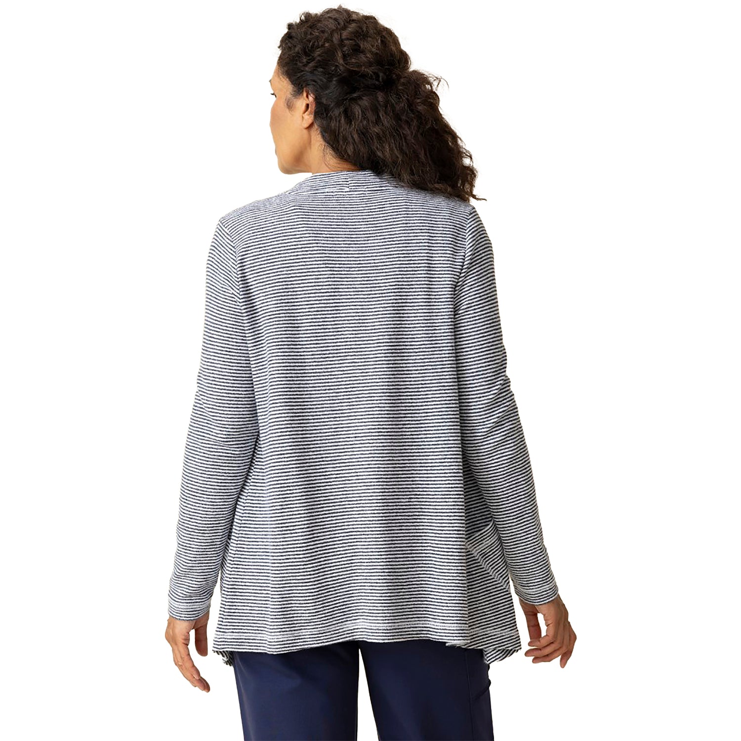 Womens Habitat Women's Habitat Pasadena Stripe Resort Cardigan Black Black