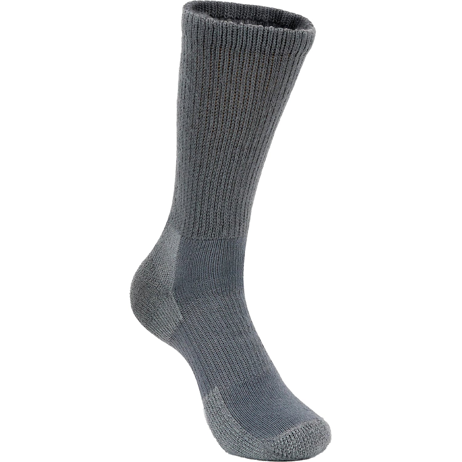Unisex Thorlos Unisex Thorlo WX Walking Maximum Cushion Crew Socks Grey Grey