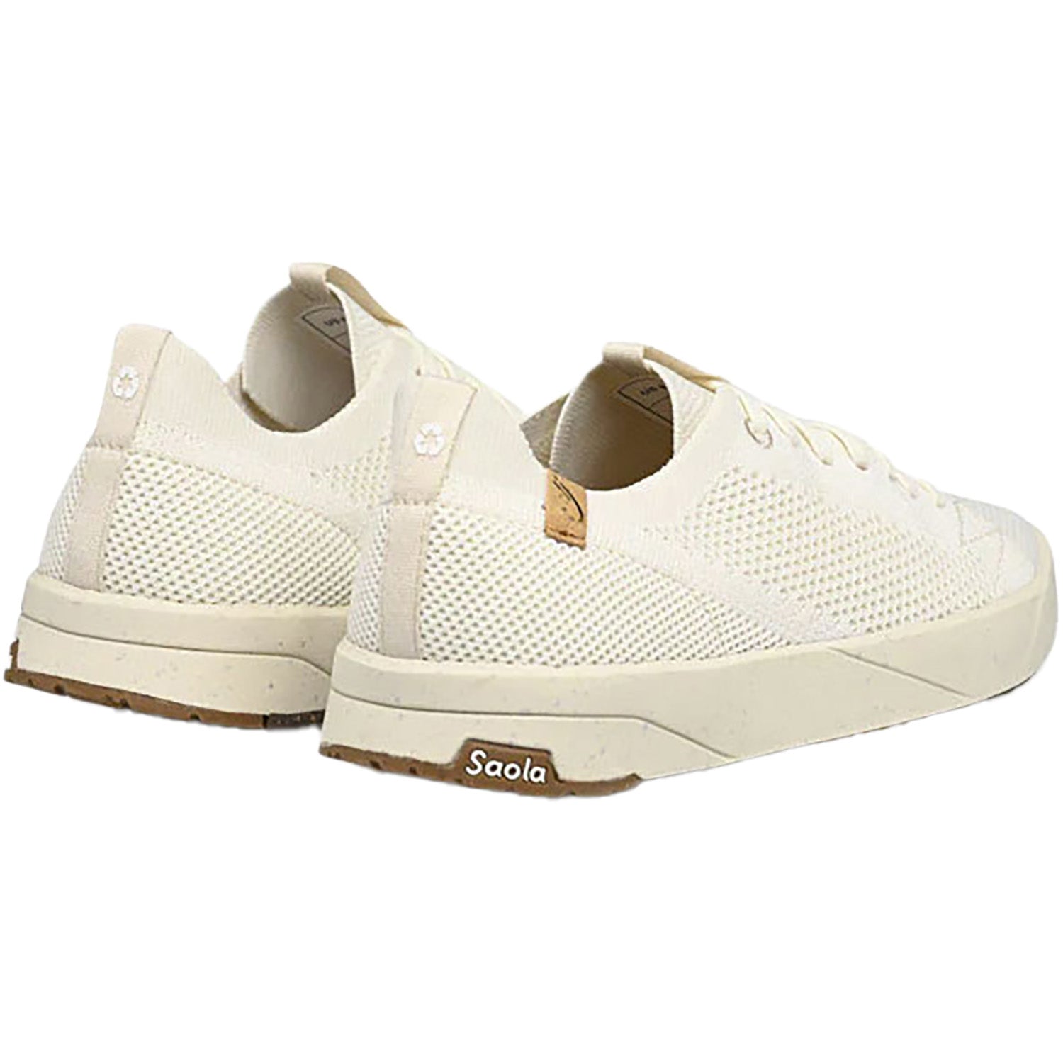 Womens Saola Women's Saola Cannon Knit 2.0 White White Knit