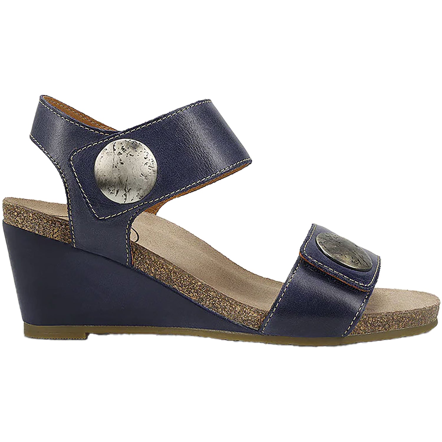 Womens Taos Women's Taos Carousel 3 Dark Blue Leather Dark Blue