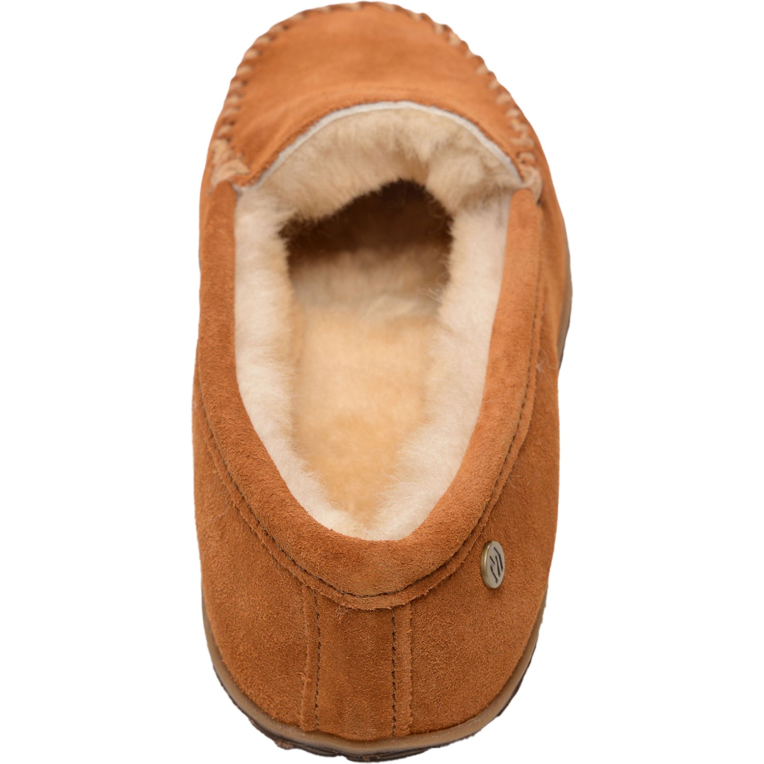 Mens Minnetonka Men's Minnetonka Sheepskin Tobie Brown W/R Suede Brown W/R Suede