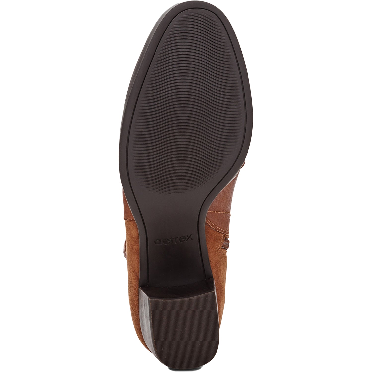 Womens Aetrex Women's Aetrex Rebecca Cognac Leather Cognac