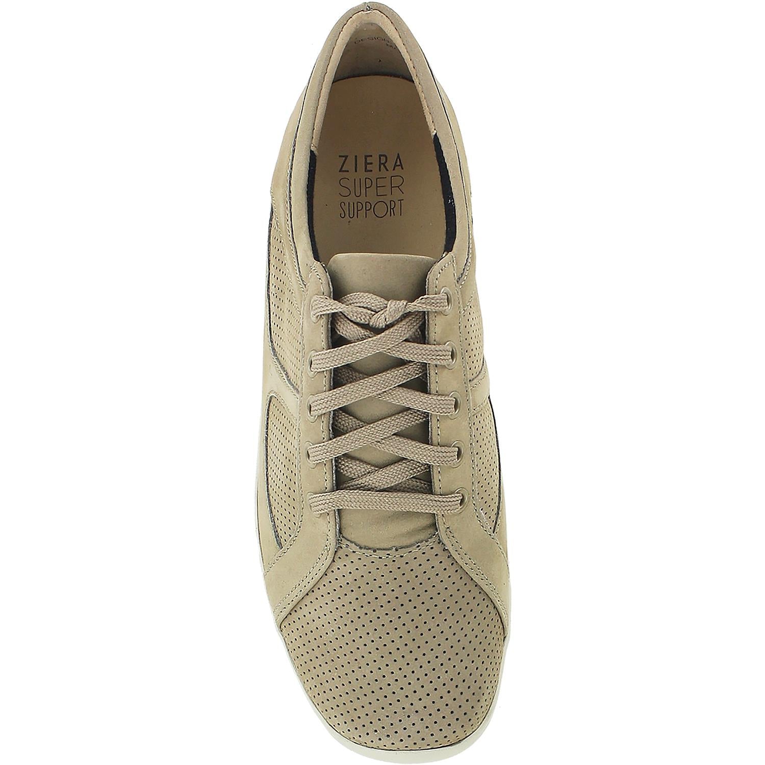Womens Ziera Women's Ziera Jiggle Taupe Perf Nubuck Taupe Perf Nubuck