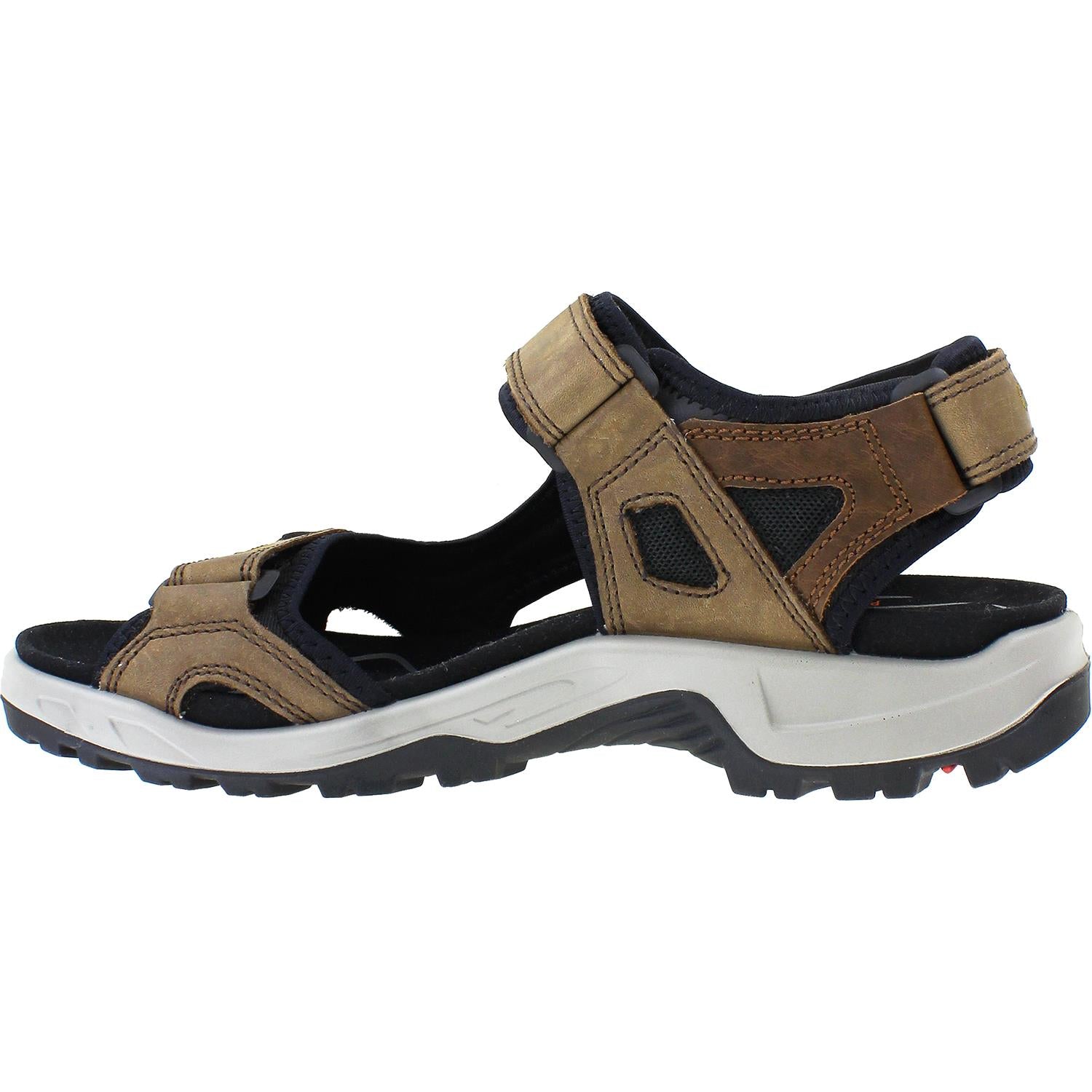 Mens Ecco Men's Ecco Yucatan Offroad Espresso/Cocoa/Black Nubuck/Leather Espresso/Cocoa/Black Nubuck/Leather