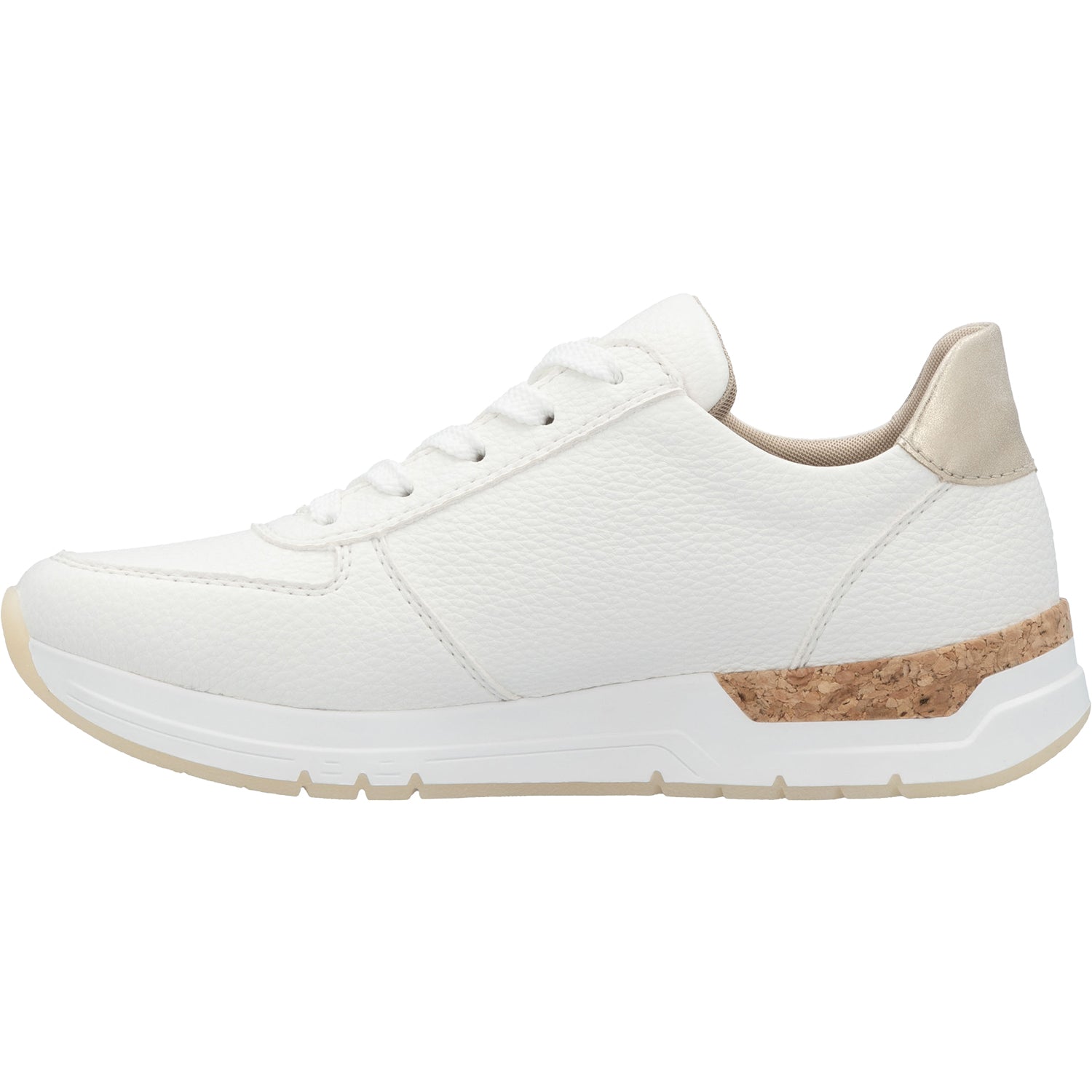 Womens Rieker Women's Rieker 58902-80 Weiss/Porzellan/Muschel Synthetic Weiss/Porzellan/Muschel Synthetic