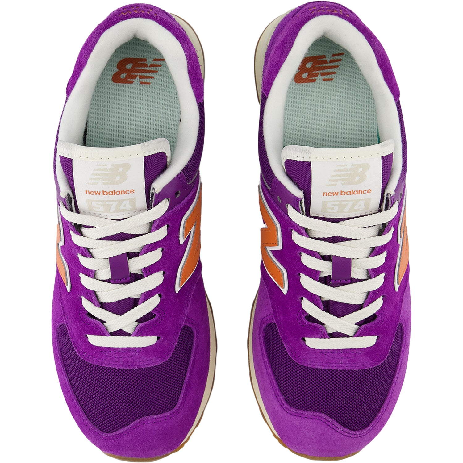 Womens New balance Women's New Balance WL574GT2 Concord Grape/Infield Clay/Sea Salt Suede Concord Grape/Infield Clay/Sea Salt Suede