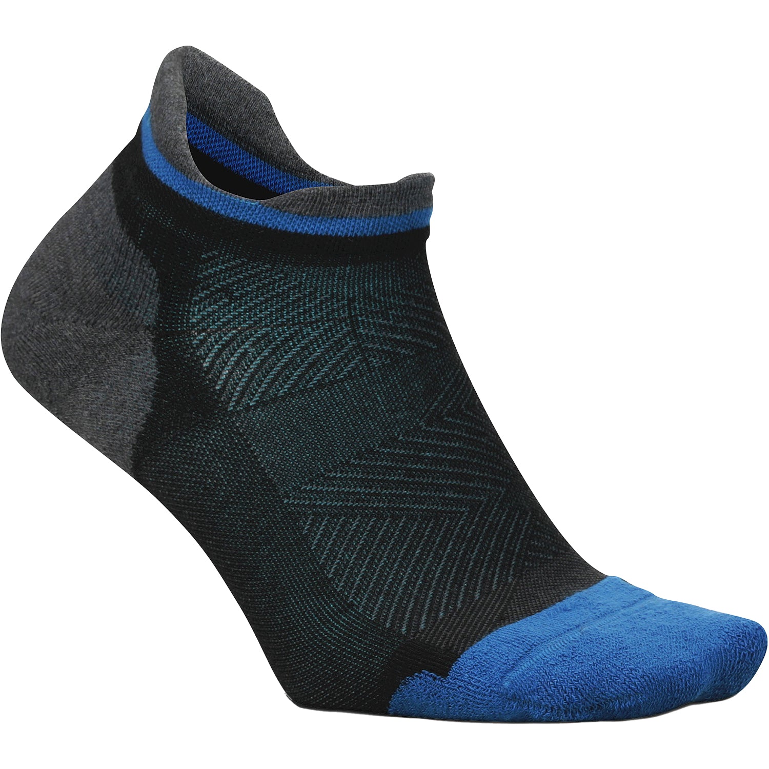 Womens Feetures Unisex Feetures Elite Max Cushion No Show Tab Socks Tech Blue Tech Blue
