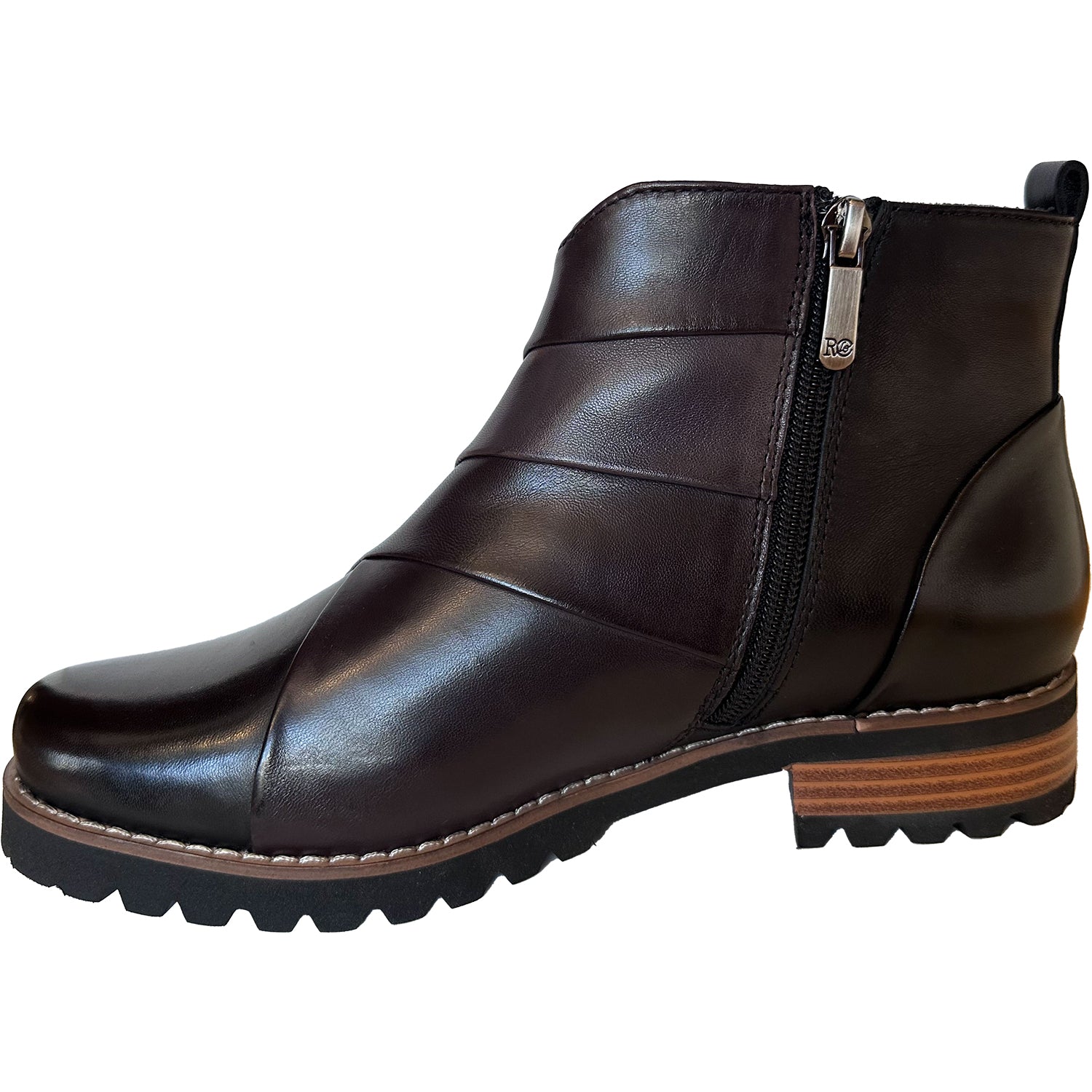 Womens Regarde le ciel Women's Regarde Le Ciel Layla-04 Black/Tdm/Muddy Leather Black/Tdm/Muddy Leather