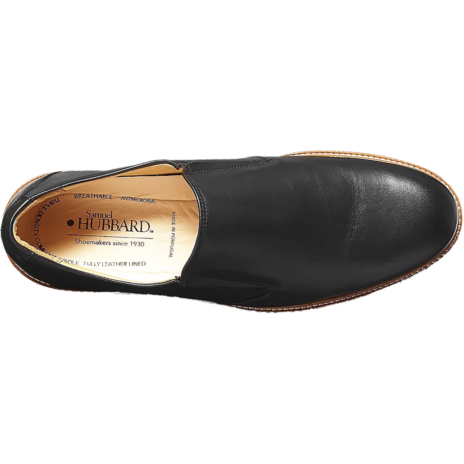 Mens Samuel hubbard Men's Samuel Hubbard Frequent Traveler Black Leather Black Leather