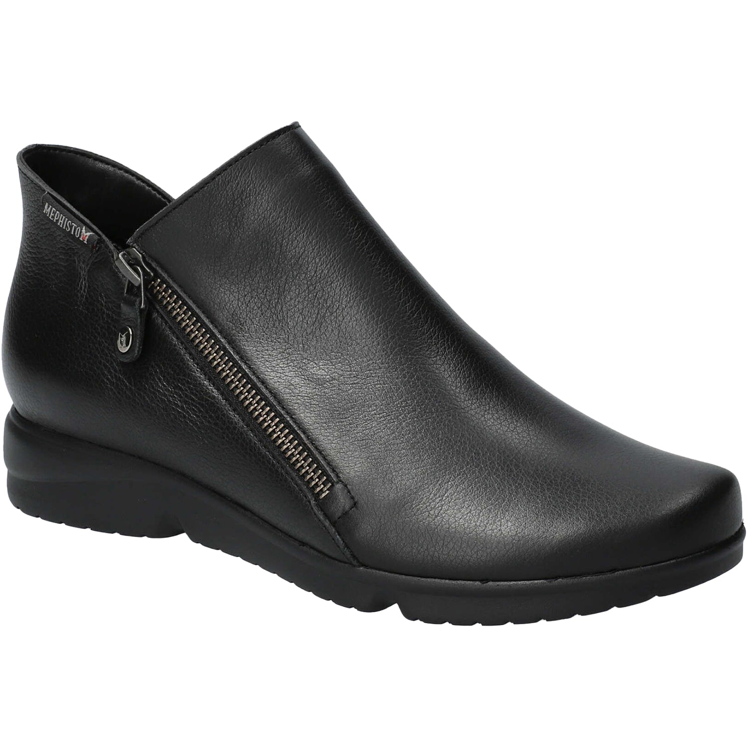 Womens Mephisto Women's Mephisto Romia Black Ceylan Grain Leather Black Ceylan Grain Leather